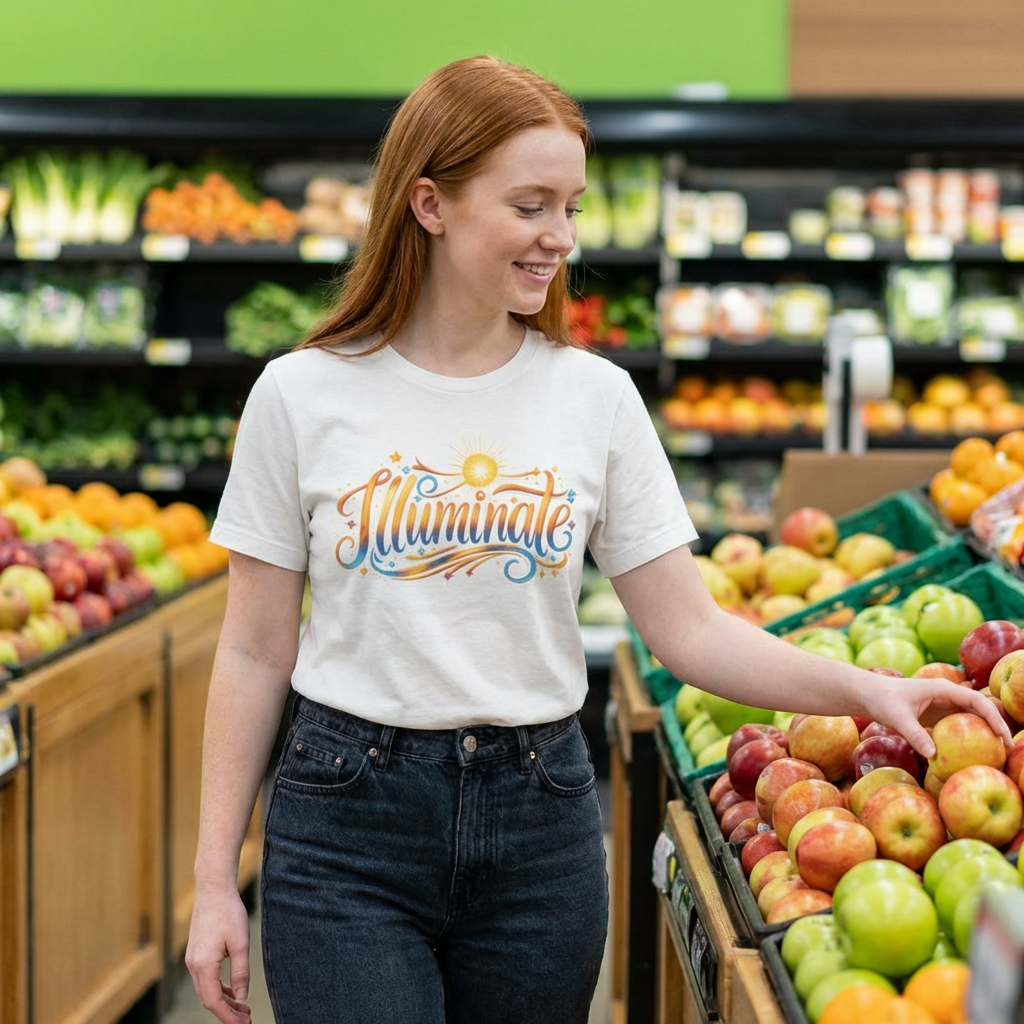 Illuminate Sunburst Positive Vibes T-Shirt product thumbnail image Illuminate Sunburst Positive Vibes T-Shirt product thumbnail image