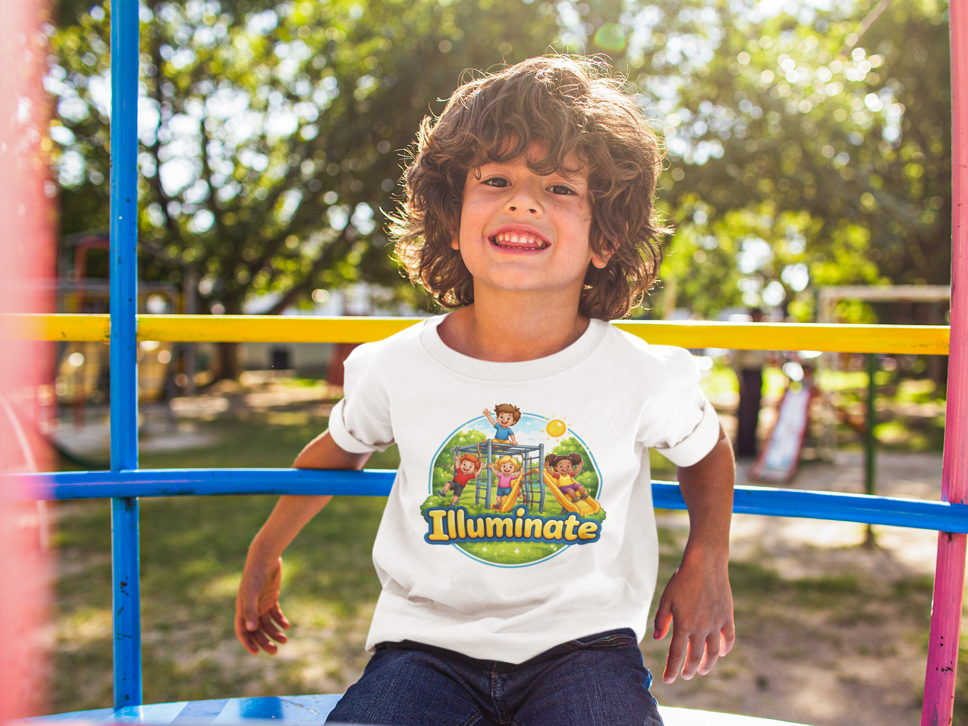 "Illuminate" Playground Kids Graphic Shirt product thumbnail image