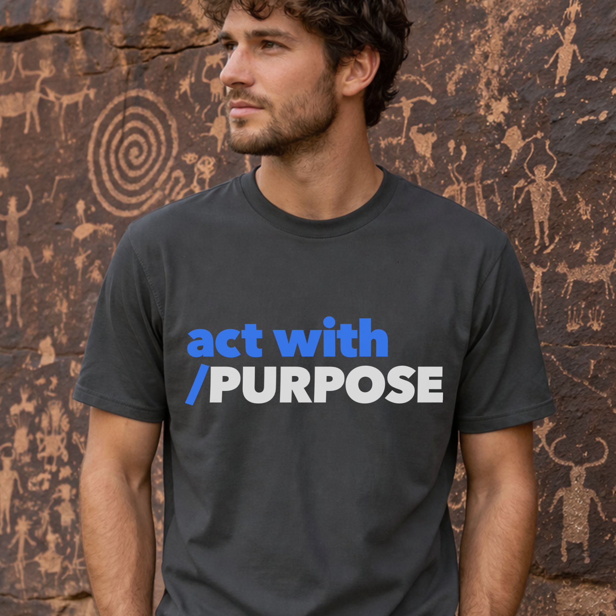 act with /PURPOSE Short-Sleeve Tee