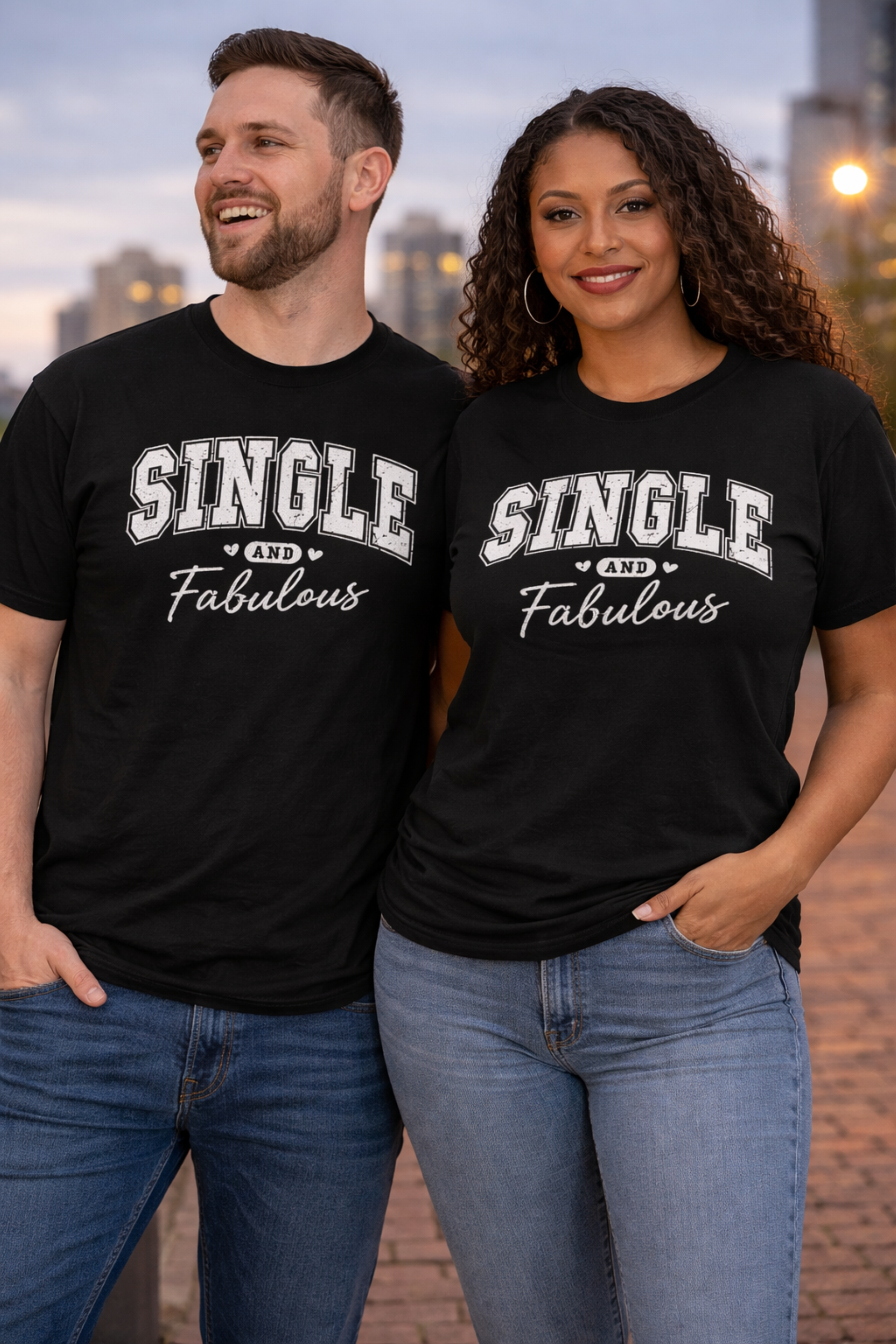 Single and Fabulous  Tee for Confident Singles