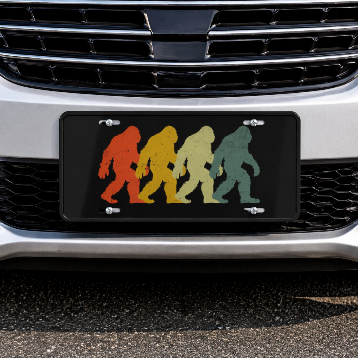Sasquatch Beatle's Inspired Novelty Front License Plate Decorative Car Accessory product thumbnail image