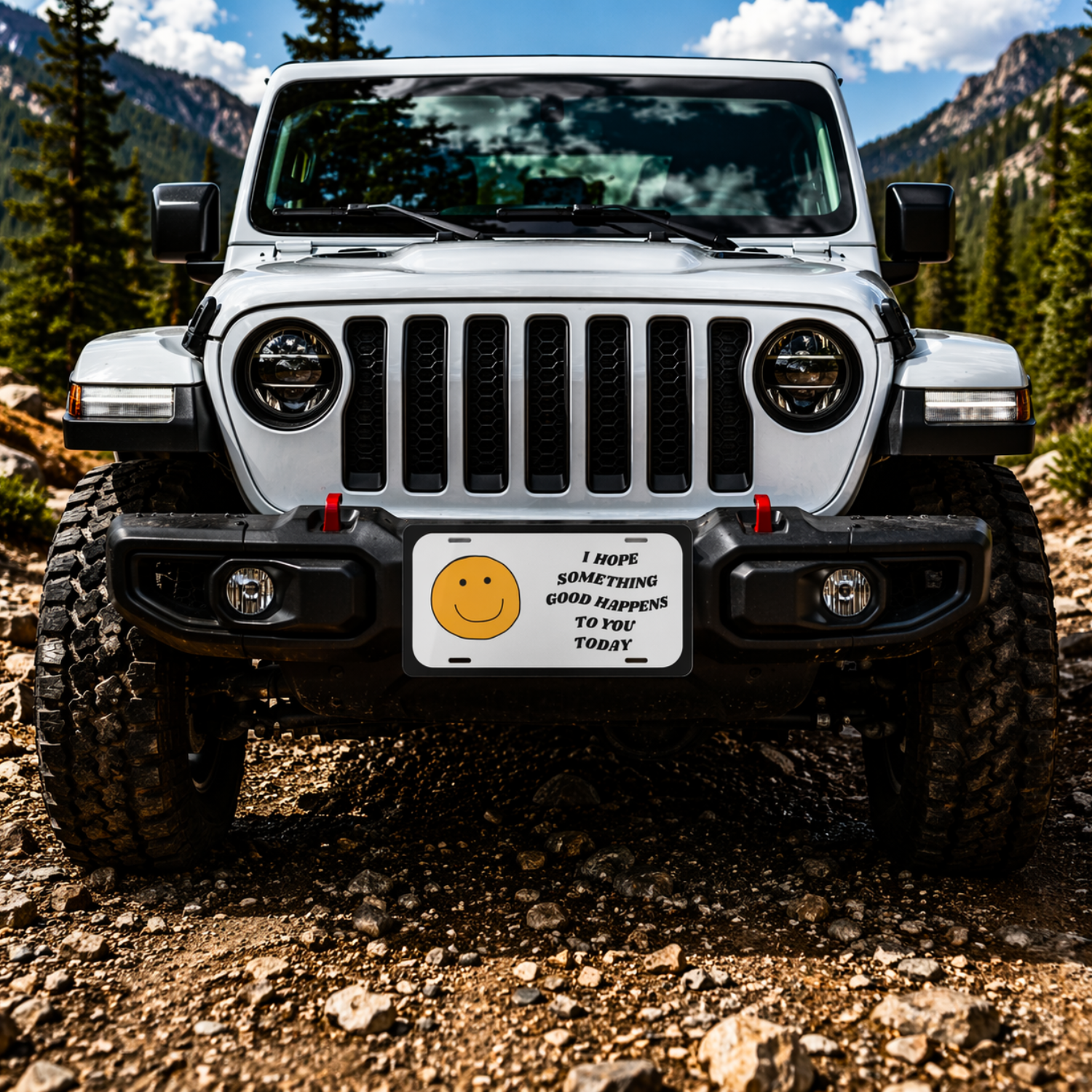 Something Good Car Novelty Front License Plate Decorative Car Accessory product thumbnail image Something Good Car Novelty Front License Plate Decorative Car Accessory product thumbnail image