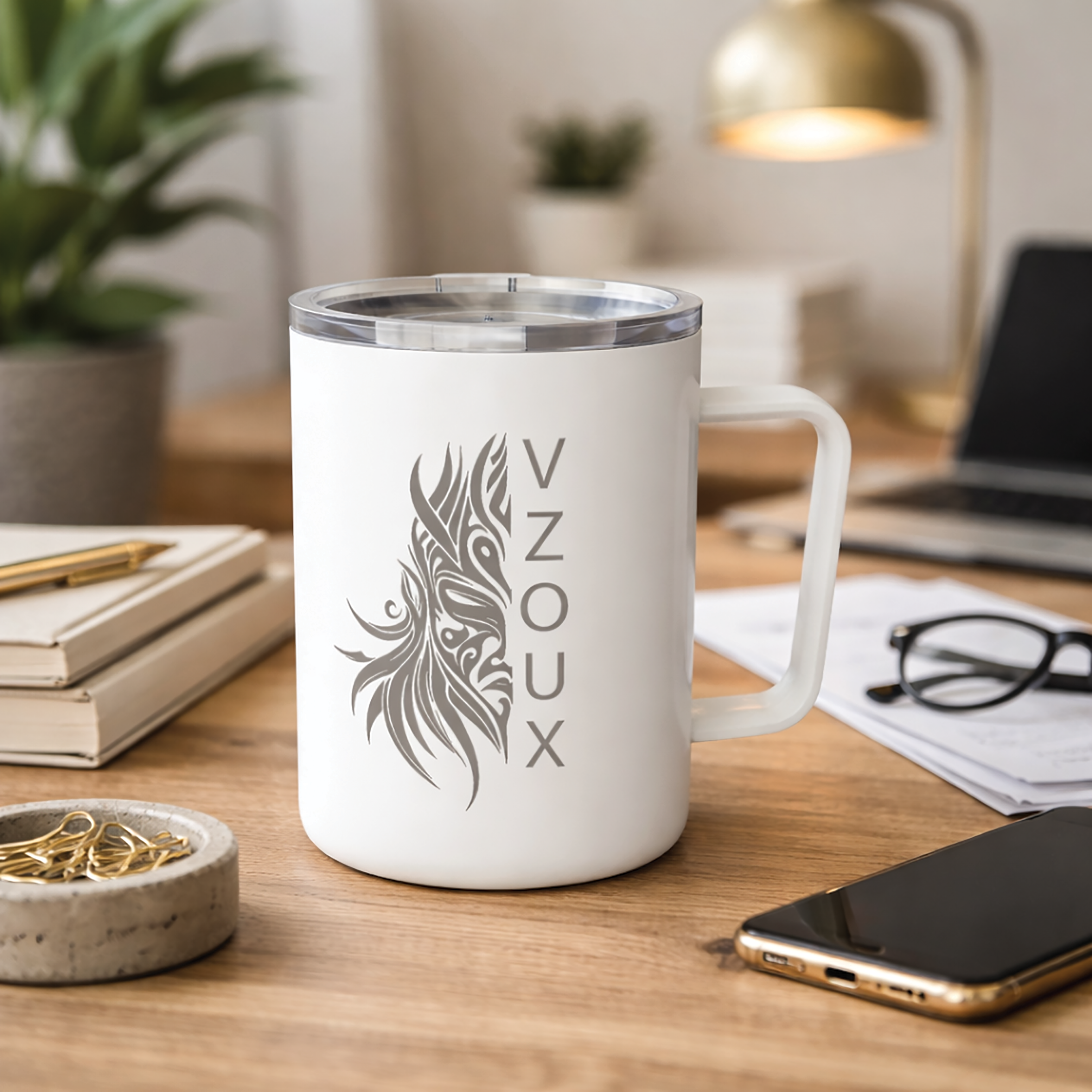 Insulated Dall Coffee Mug, 10oz  product thumbnail image