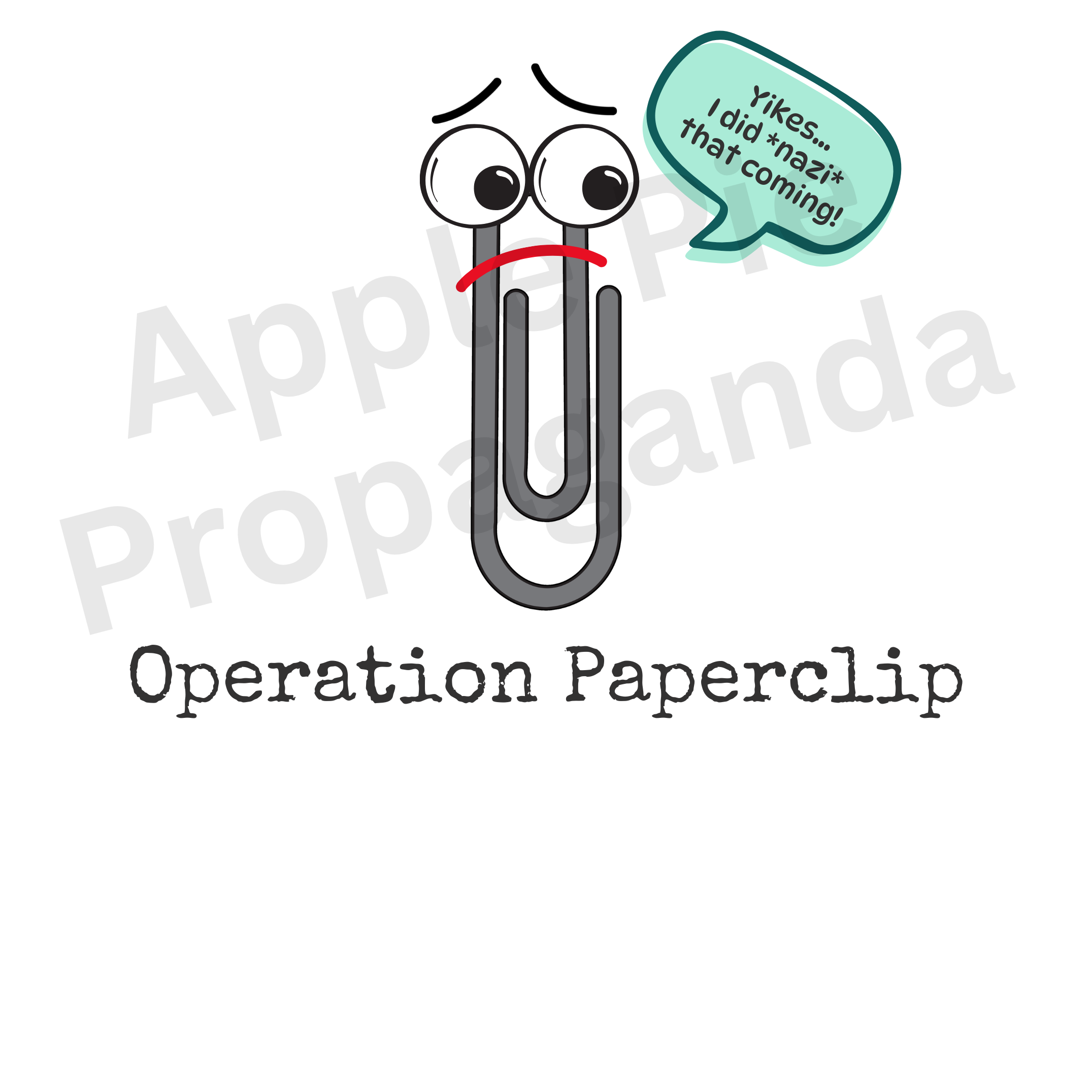 Operation Paperclip Unisex Tee product thumbnail image Operation Paperclip Unisex Tee product thumbnail image