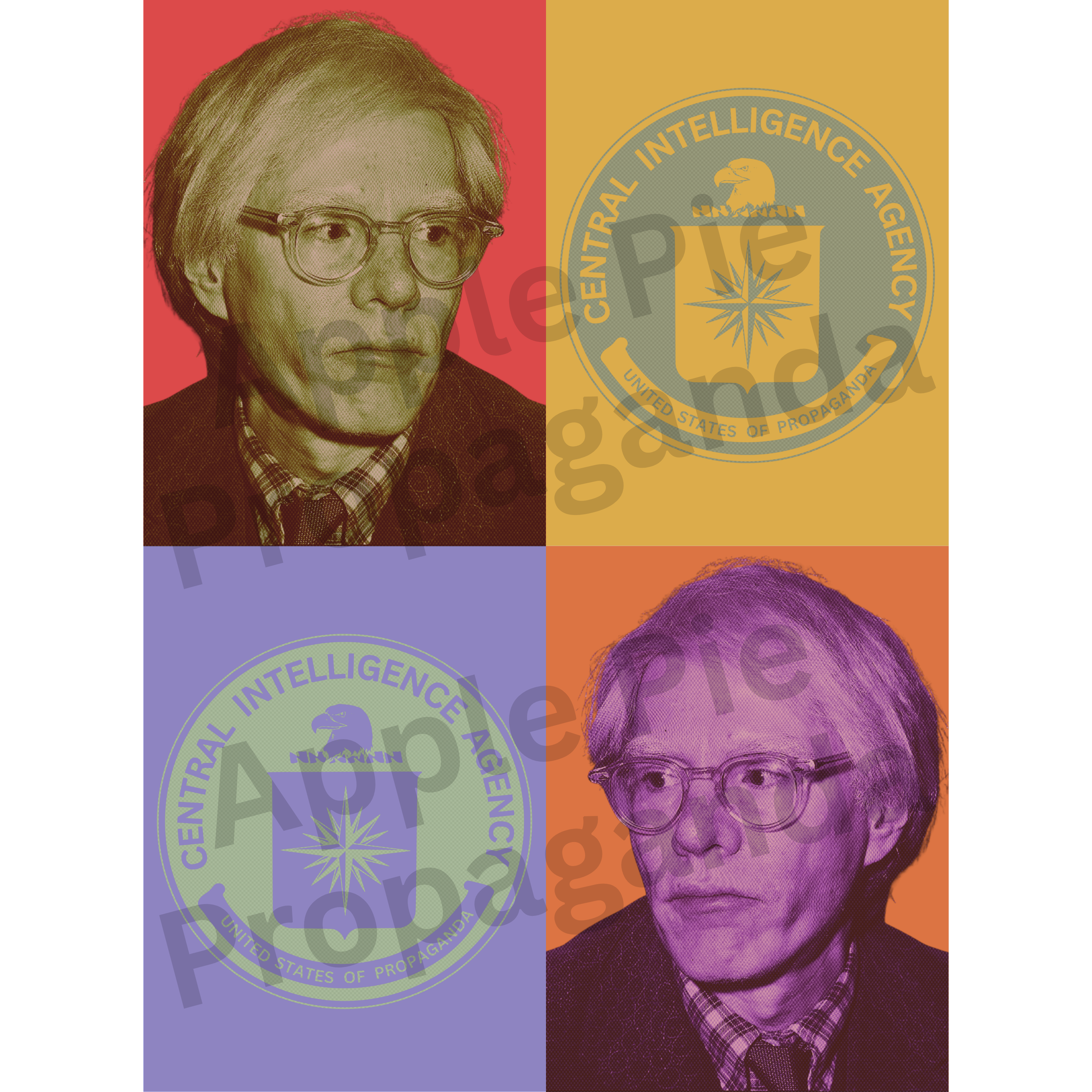 Warhol Style Propaganda Unisex Tee product thumbnail image