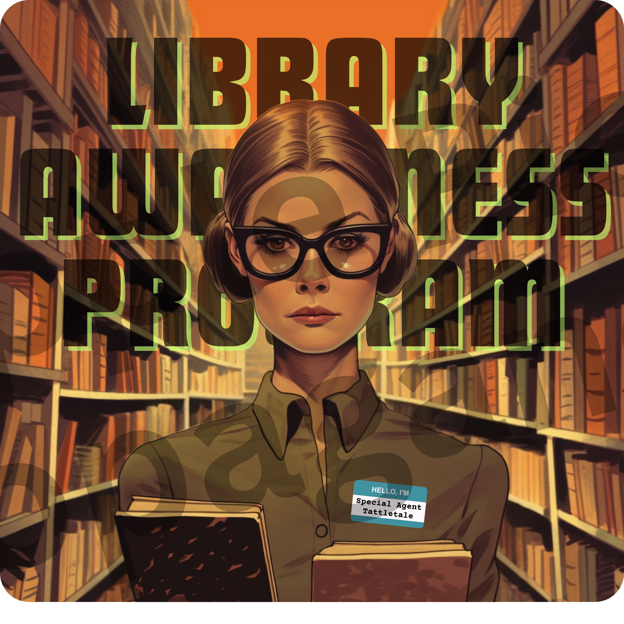 Library Awareness Program Unisex Tee product thumbnail image Library Awareness Program Unisex Tee product thumbnail image