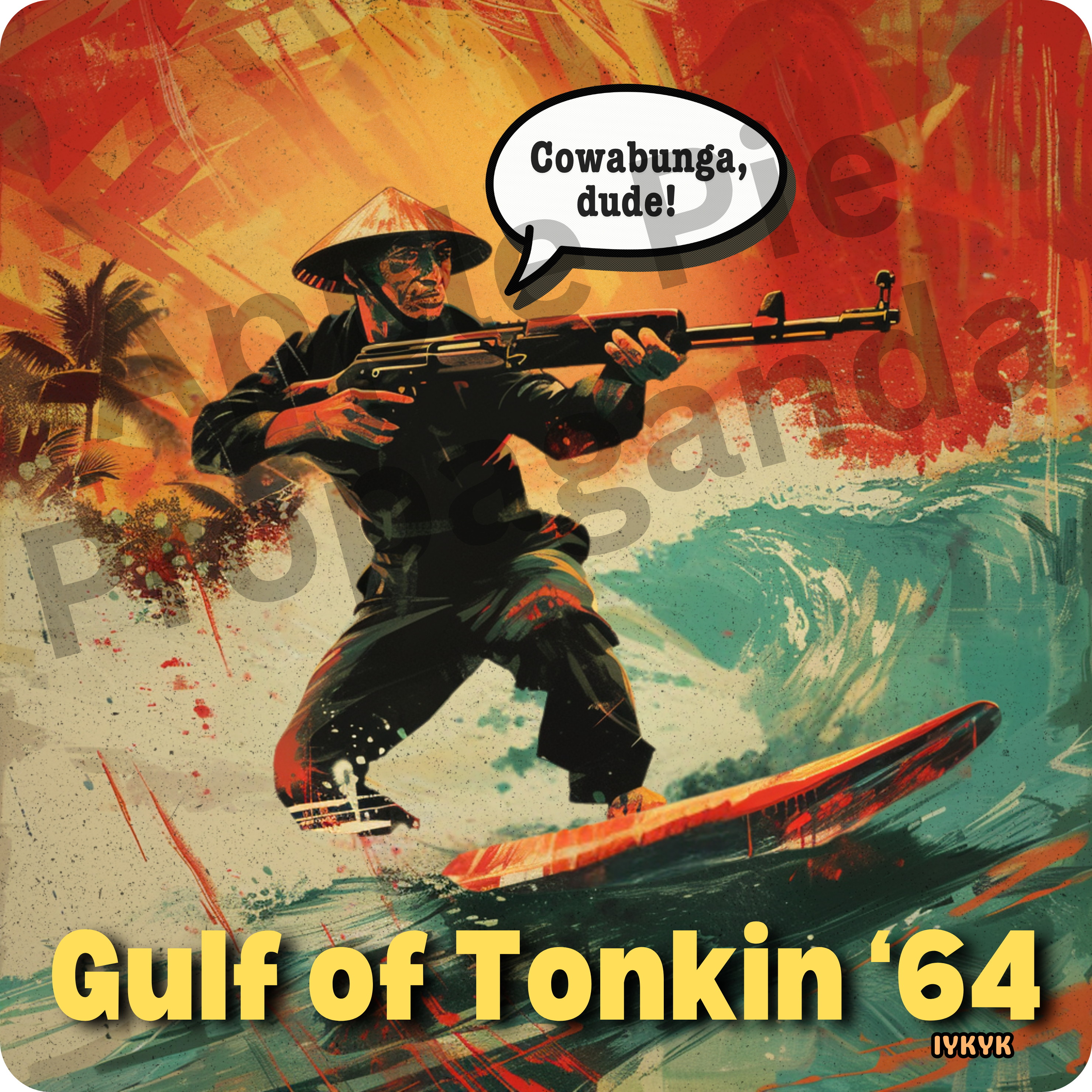 Gulf of Tonkin Incident Unisex Tee product thumbnail image Gulf of Tonkin Incident Unisex Tee product thumbnail image