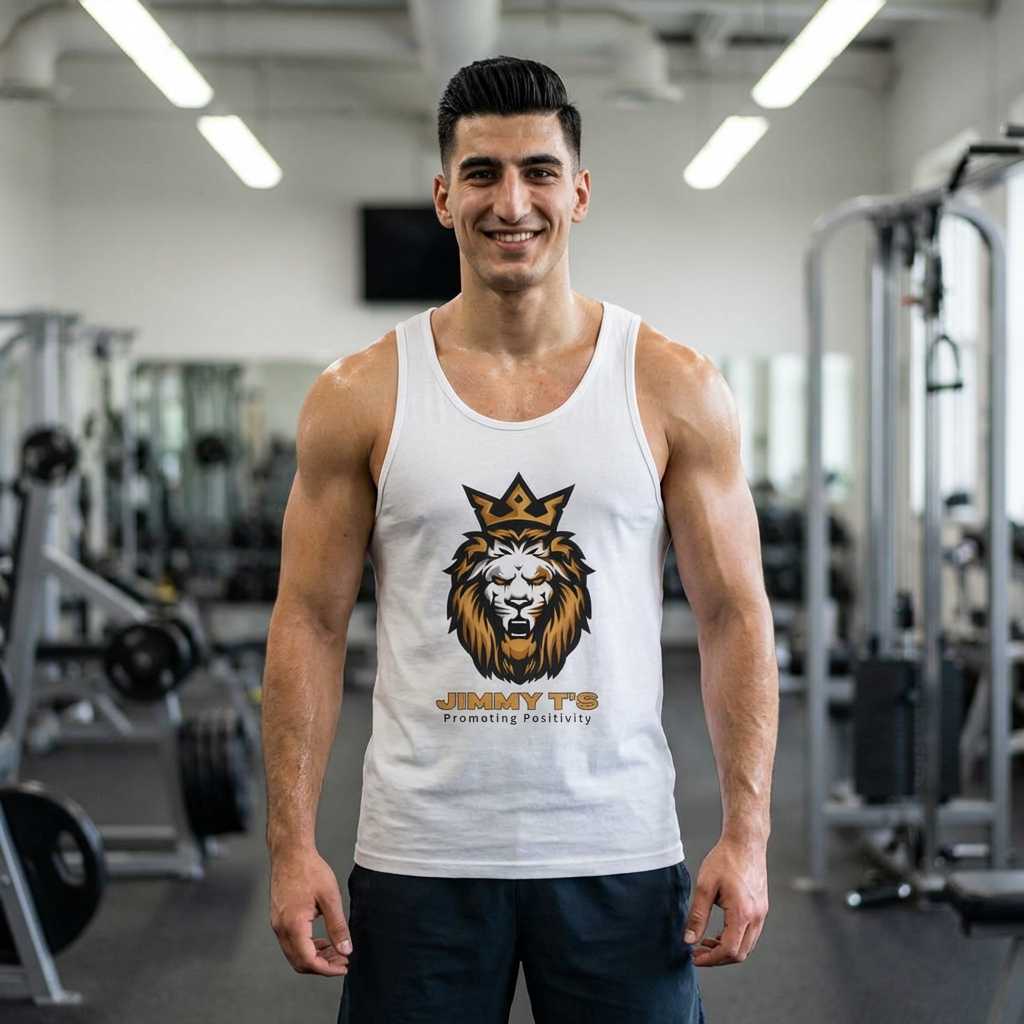 Jimmy T's Apparel Unisex Promoting Positivity Jersey Tank
