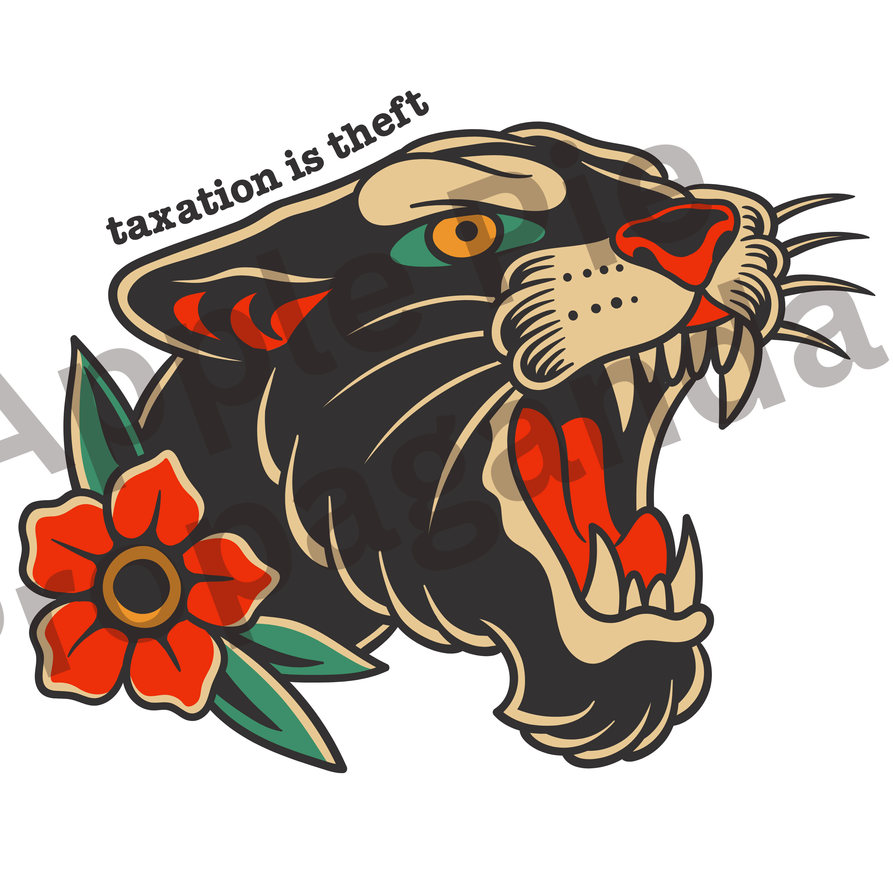 Taxation is Theft Unisex Tee v1 product thumbnail image Taxation is Theft Unisex Tee v1 product thumbnail image