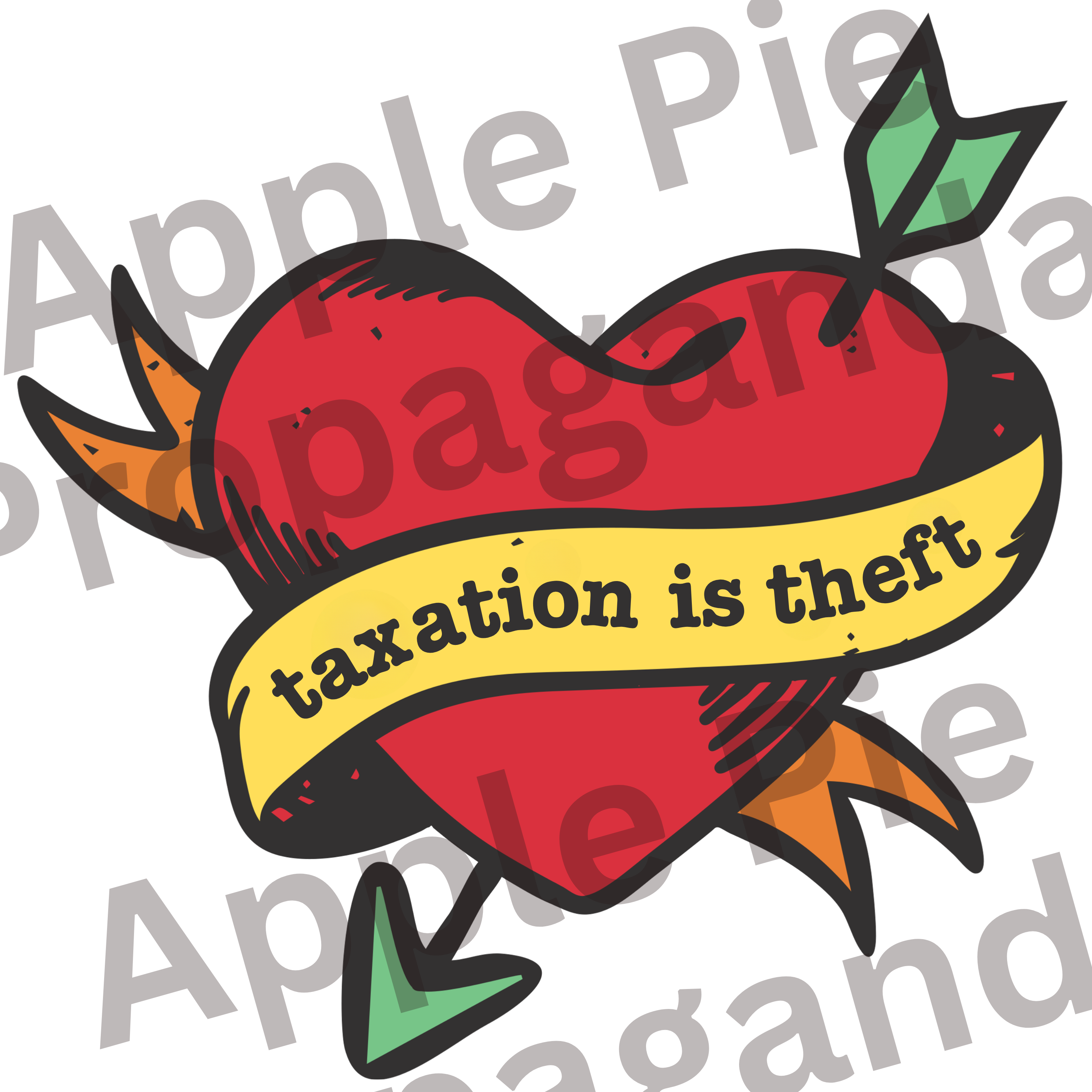 Taxation is Theft Unisex Tee v2 product thumbnail image