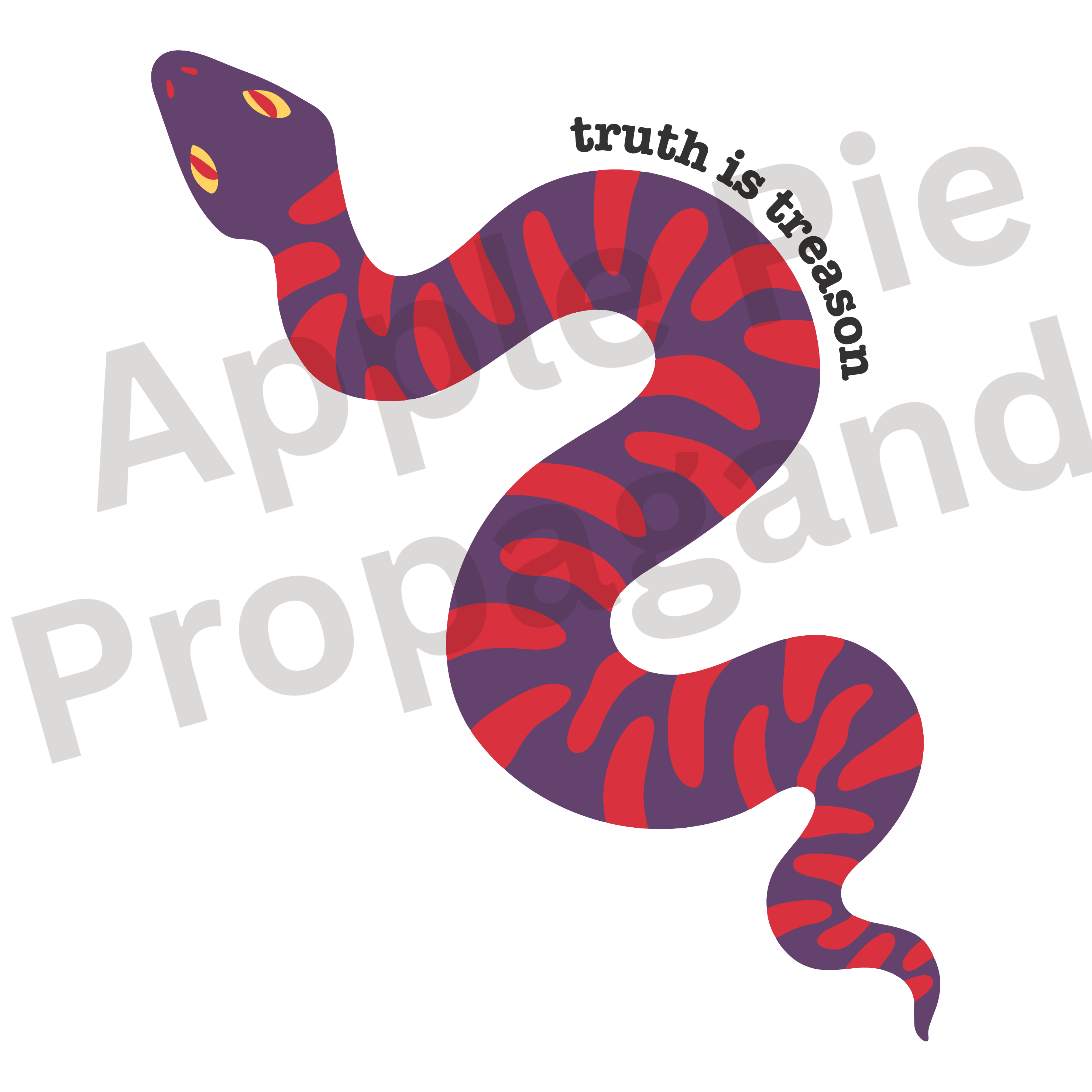 Truth is Treason Unisex Tee v2 product thumbnail image