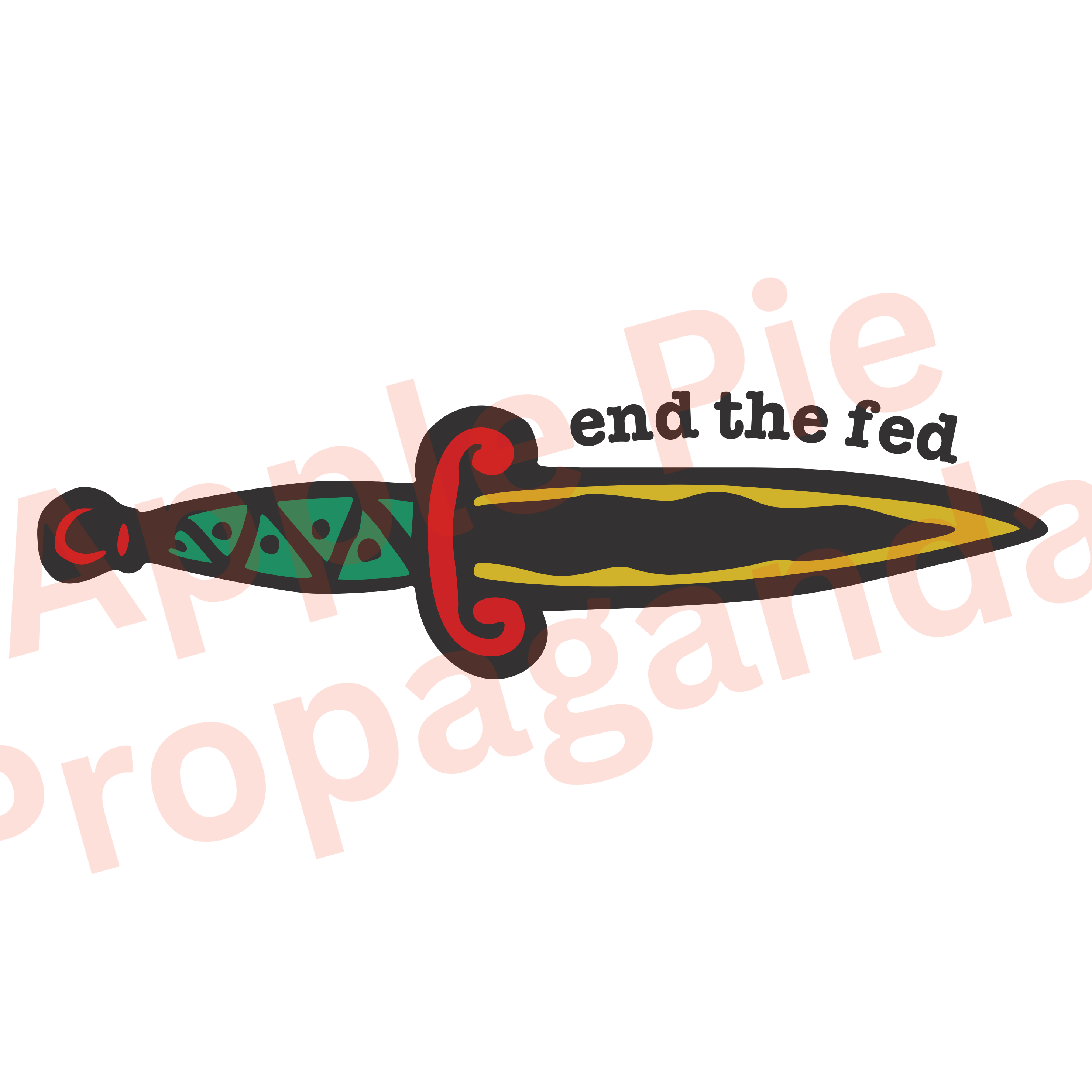 End the Fed Unisex Tee v1 product thumbnail image