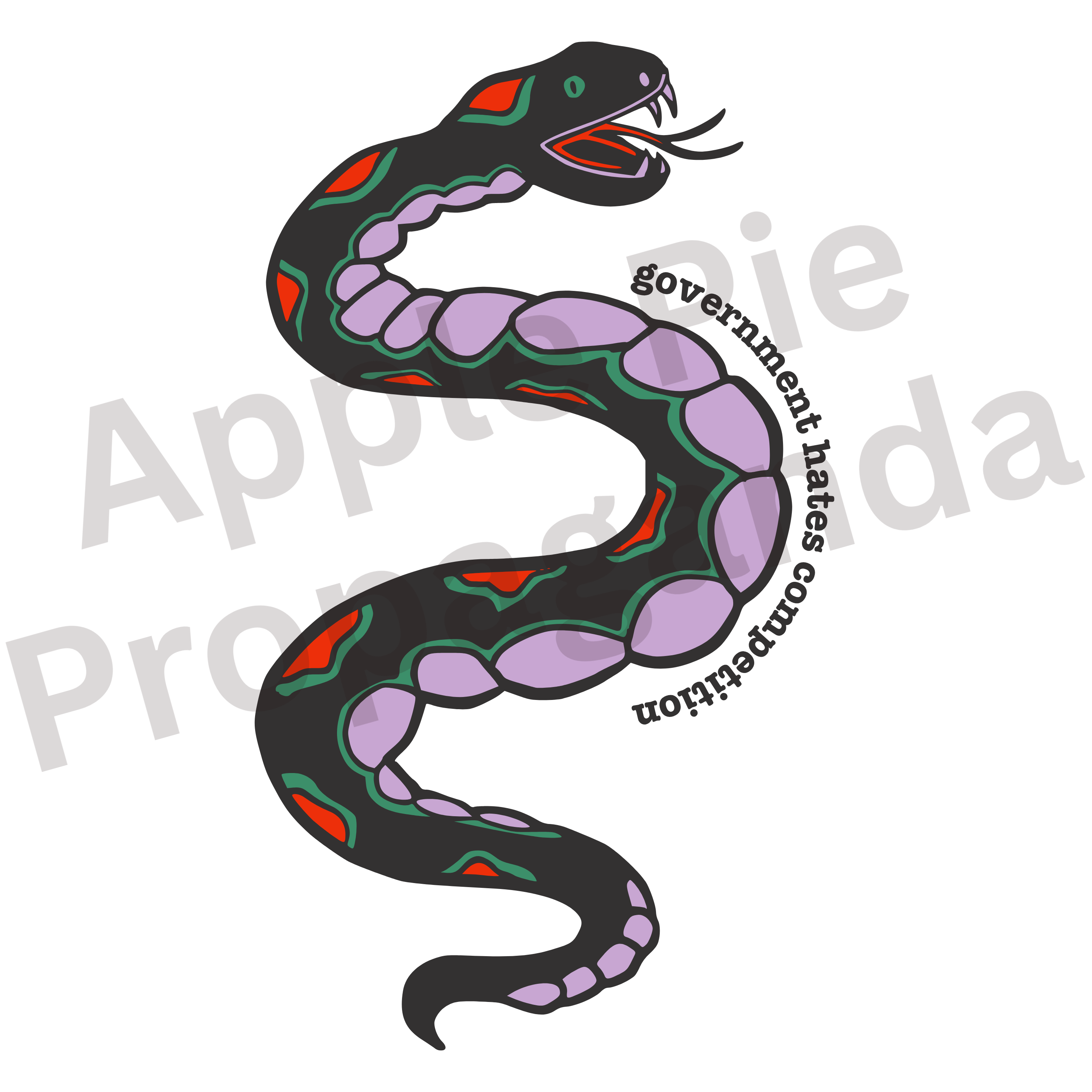 Government Hates Competition Unisex Tee v2 product thumbnail image