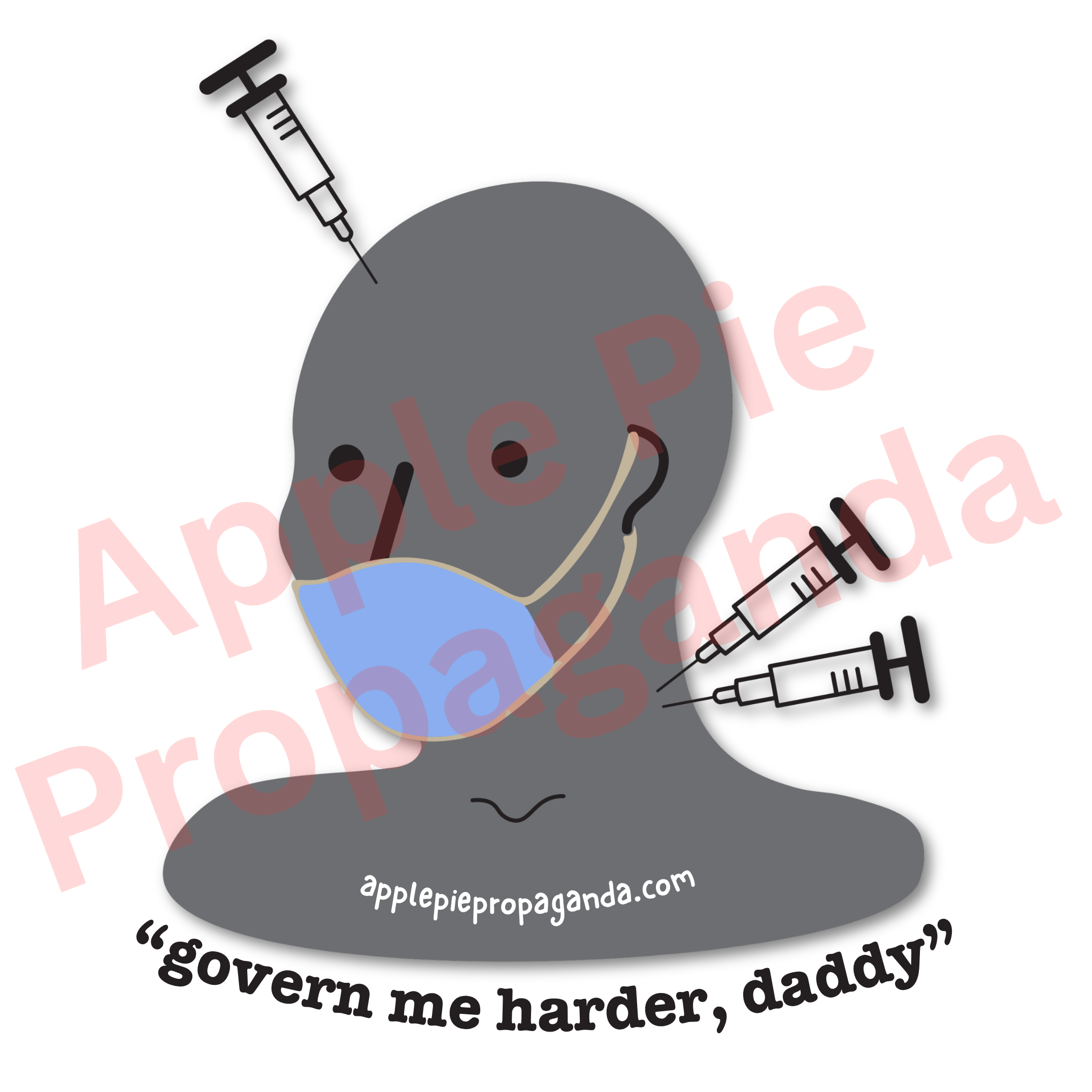 Govern Me Harder, Daddy Sticker product thumbnail image