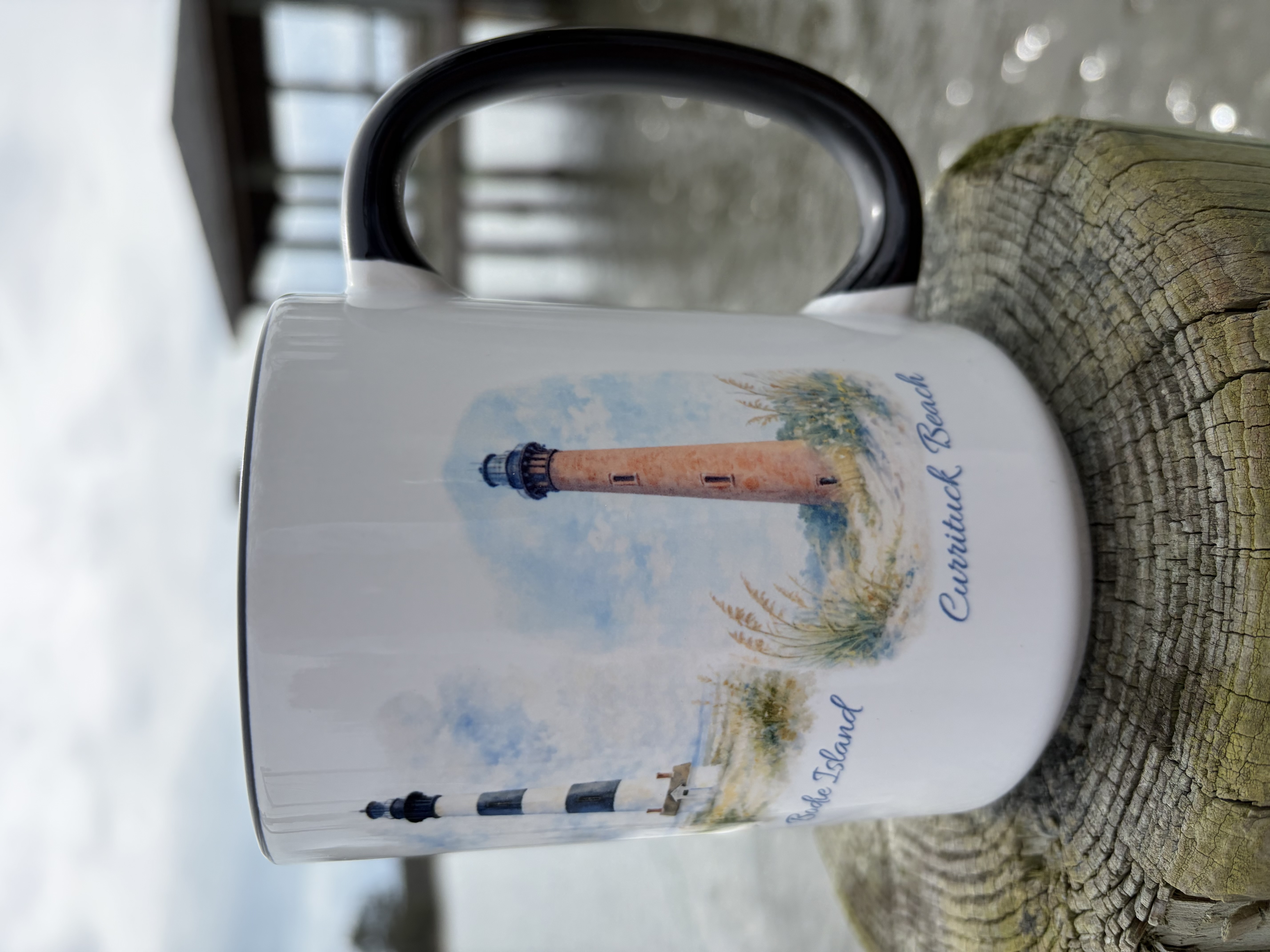 Lighthouses of North Carolina Outer Banks Coffee Mug — Cape Lookout to Currituck product thumbnail image Lighthouses of North Carolina Outer Banks Coffee Mug — Cape Lookout to Currituck product thumbnail image