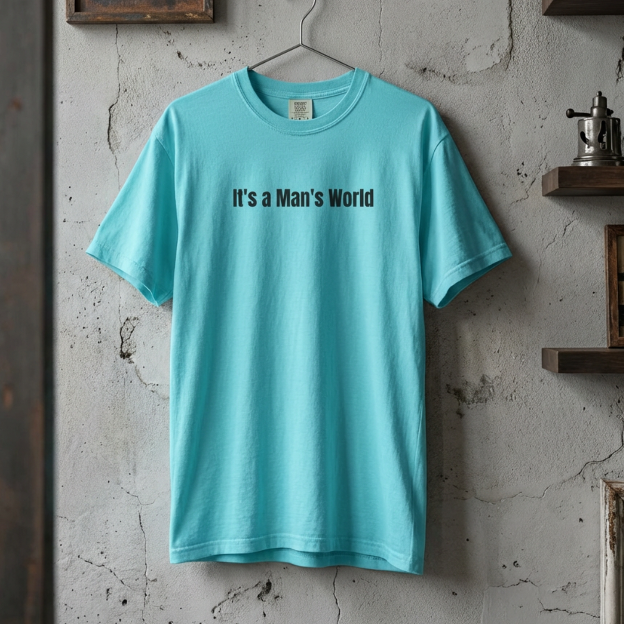It’s a Man’s World Tee I Plarity Matters
