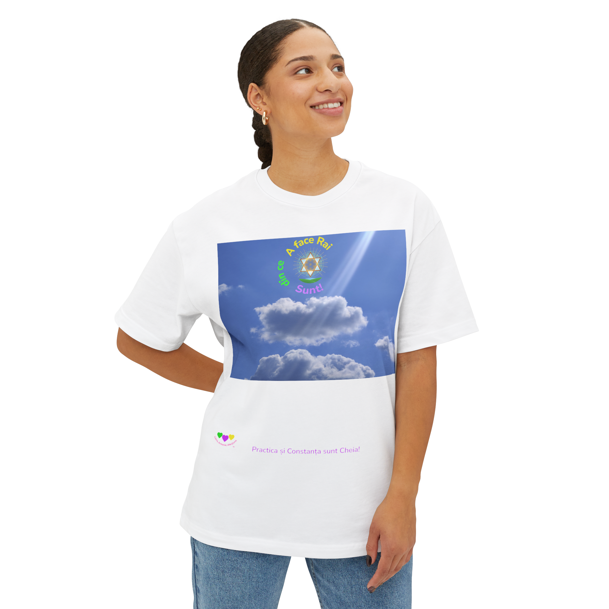Rază de Soare, A face Rai din ce Sunt! - Tricou Spiritual, Bumbac | Unisex 