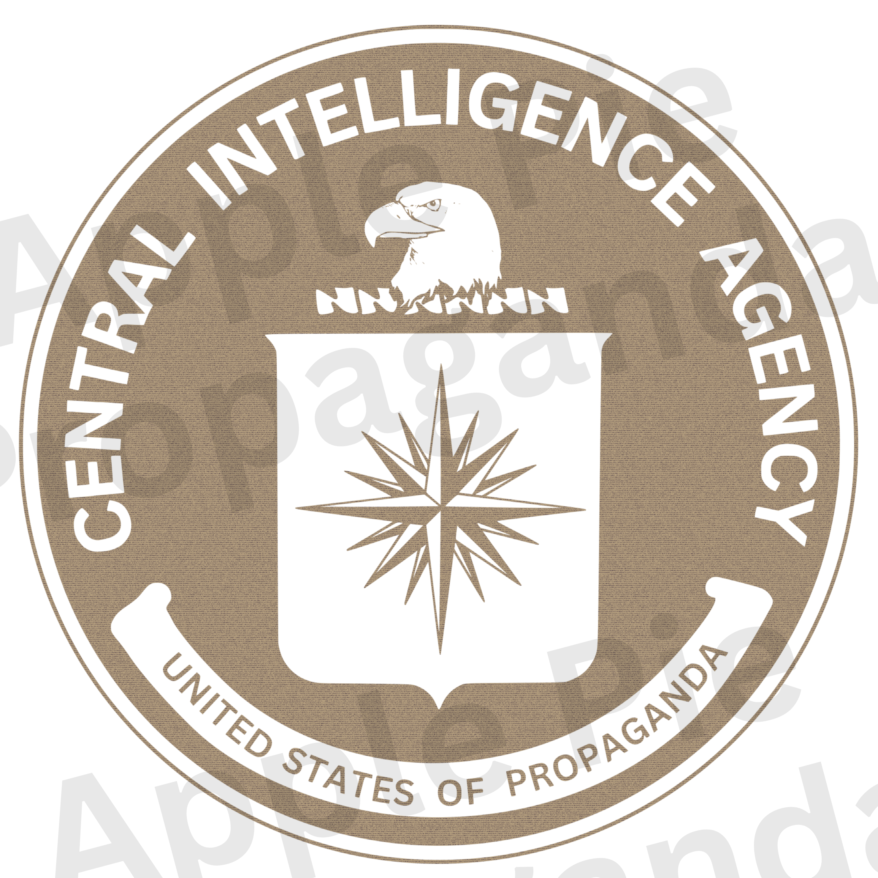 CIA Propaganda Seal Unisex Tee v2 product thumbnail image