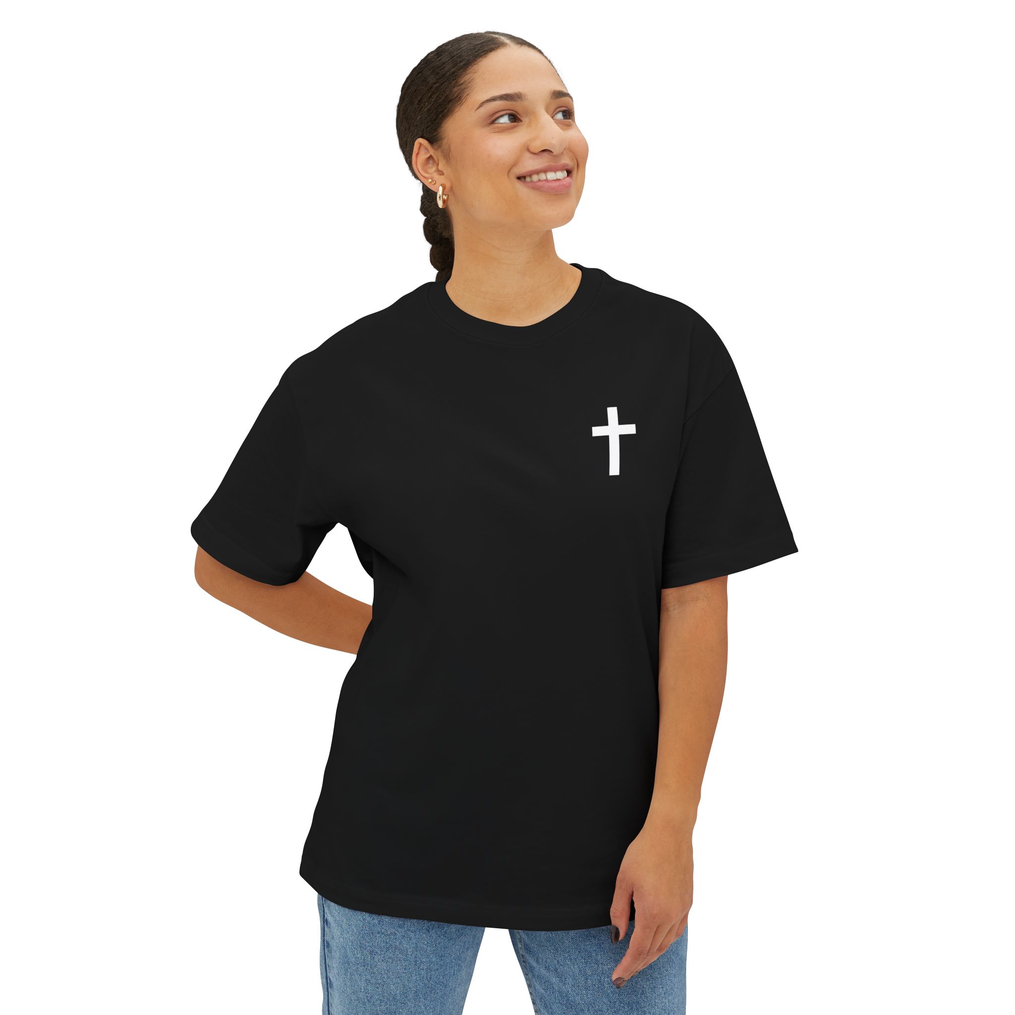 Jesus Lives Oversized Boxy Tee product thumbnail image Jesus Lives Oversized Boxy Tee product thumbnail image