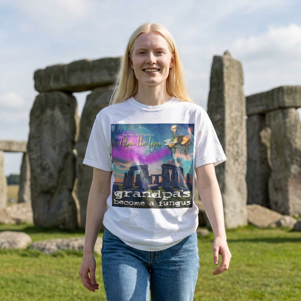 Alan @ Stonehenge Tee product thumbnail image Alan @ Stonehenge Tee product thumbnail image