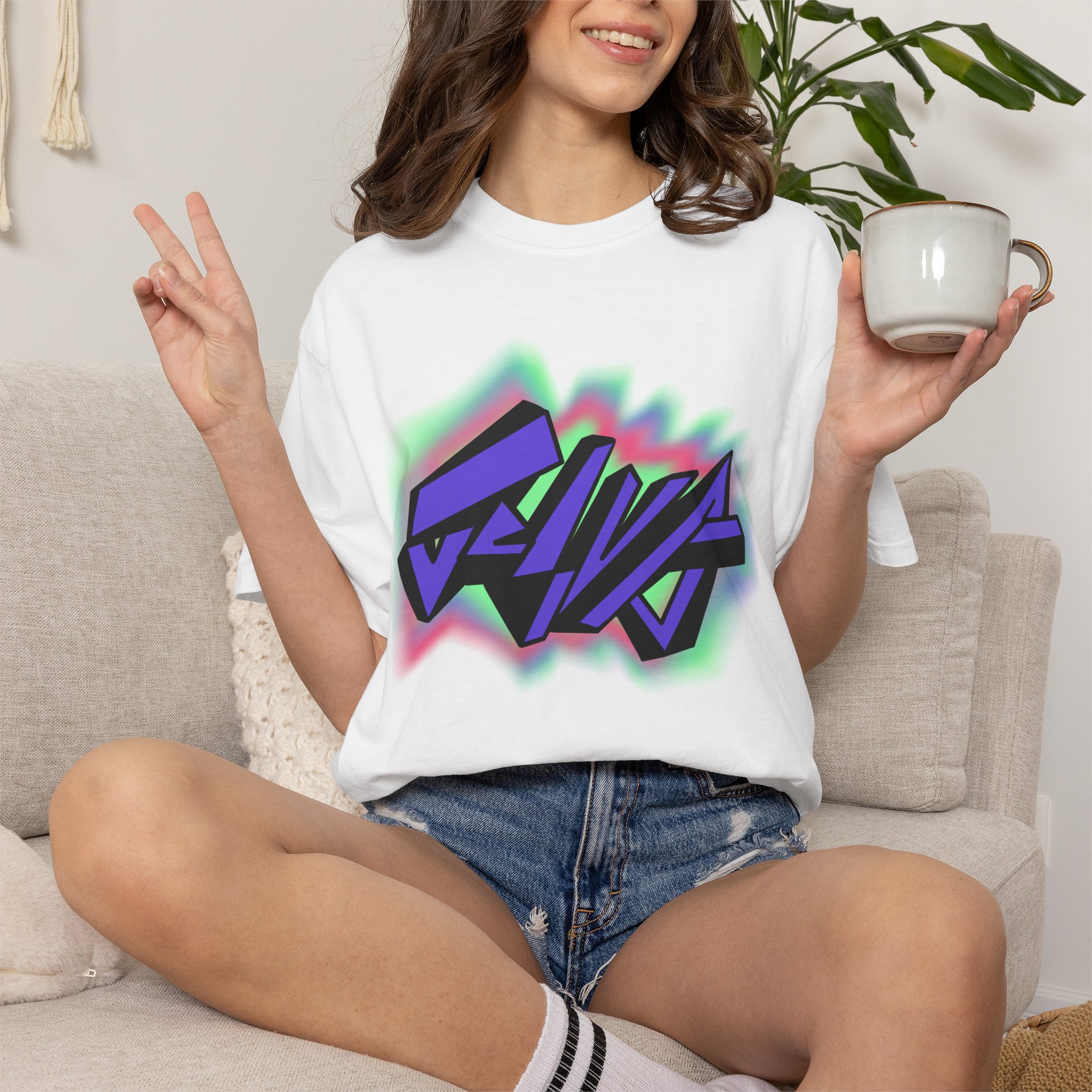 Jesus Graffiti Tee product thumbnail image