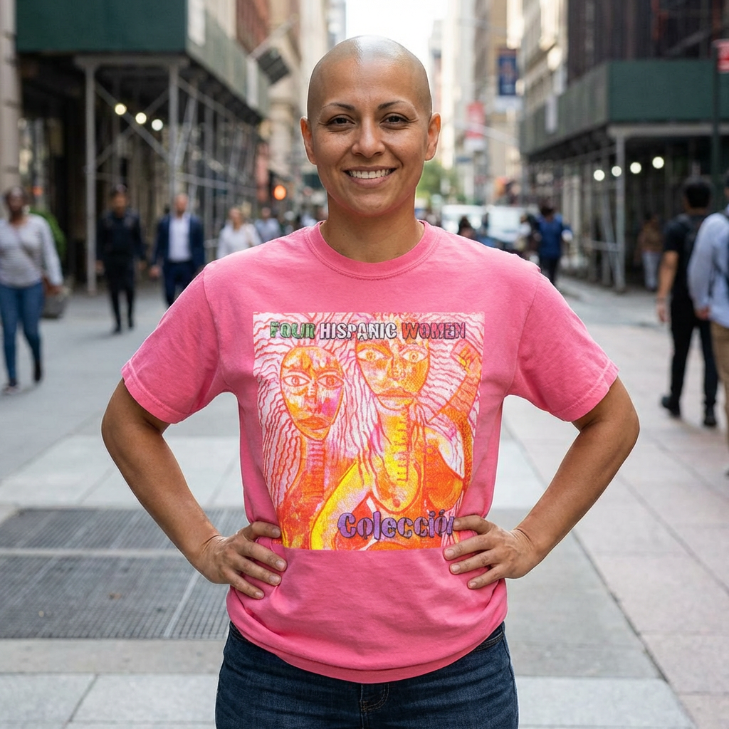 Retro Four Hispanic Women Tee