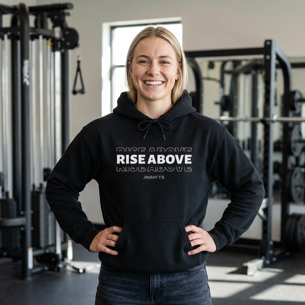 Jimmy T's Apparel Rise Above Unisex Heavy Blend™ Hooded Sweatshirt