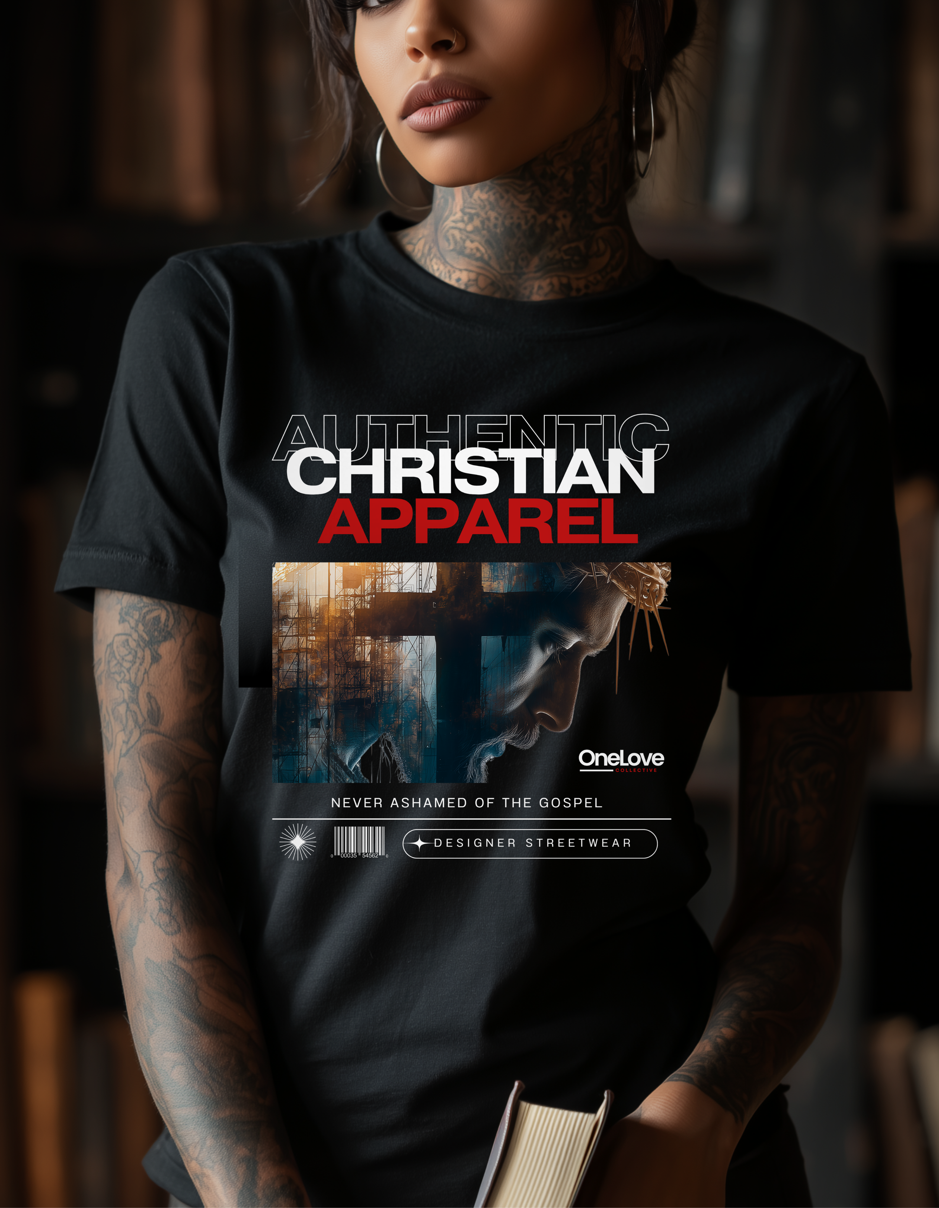 Authentic Christian Apparel Tee OneLove Collective product thumbnail image