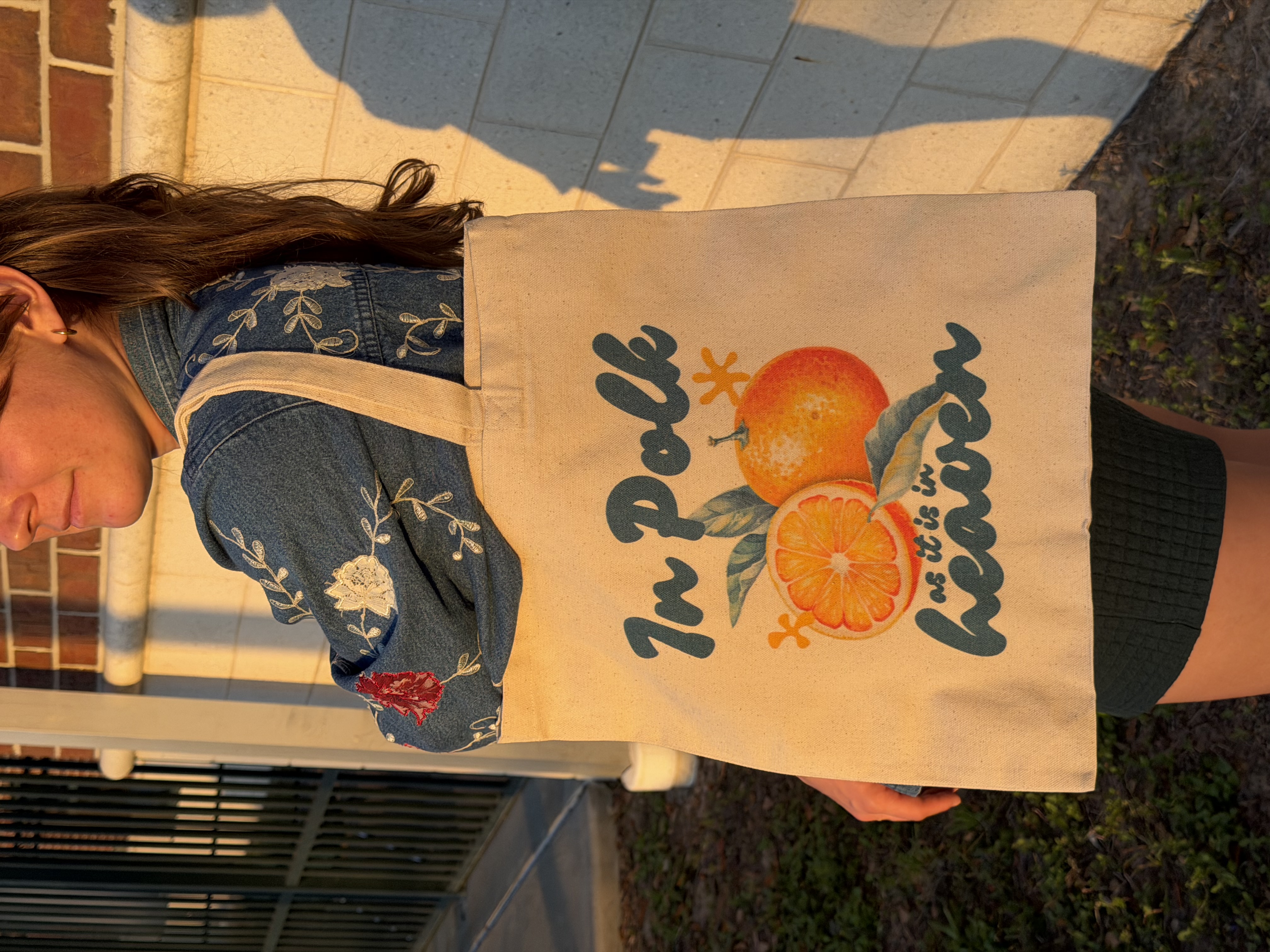 "In Polk As It Is In Heaven" Tote Bag product thumbnail image "In Polk As It Is In Heaven" Tote Bag product thumbnail image