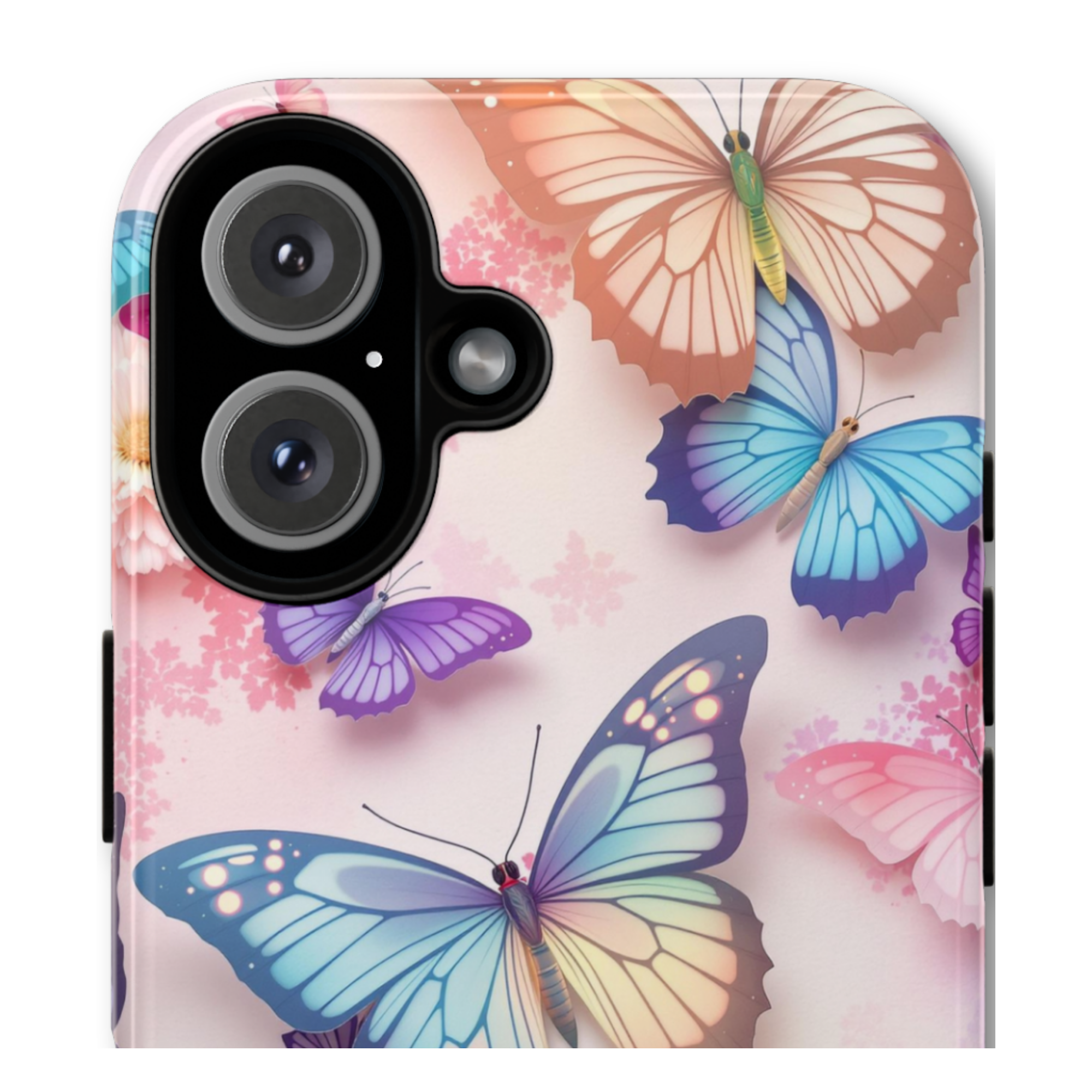 Butterfly Dream Phone Case – Pastel Colorful Protective Tough Case product thumbnail image Butterfly Dream Phone Case – Pastel Colorful Protective Tough Case product thumbnail image