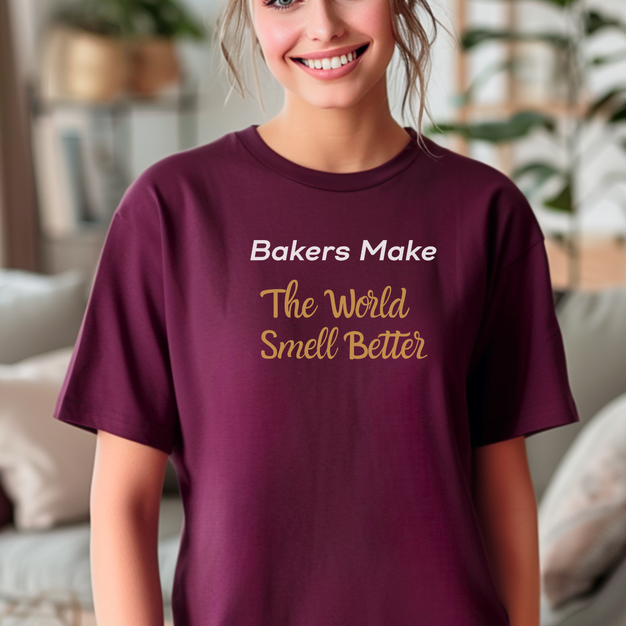 Bakers Make the World Smell Better T-Shirt product thumbnail image