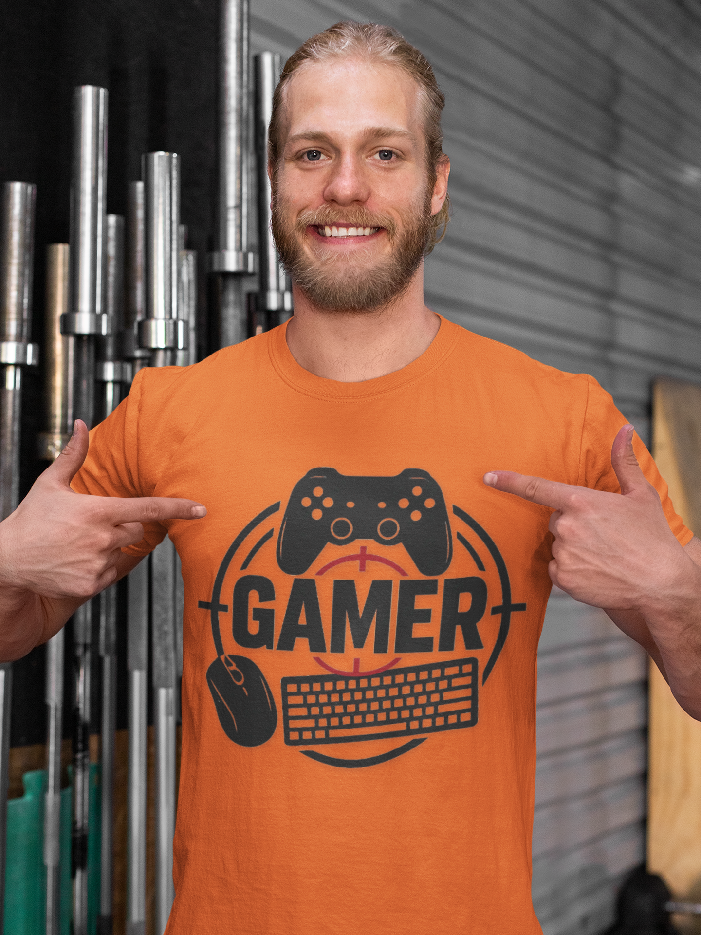 Gamer Unisex Heavy Cotton Tee - Gifts for Gamers, Casual Wear and Gaming Events