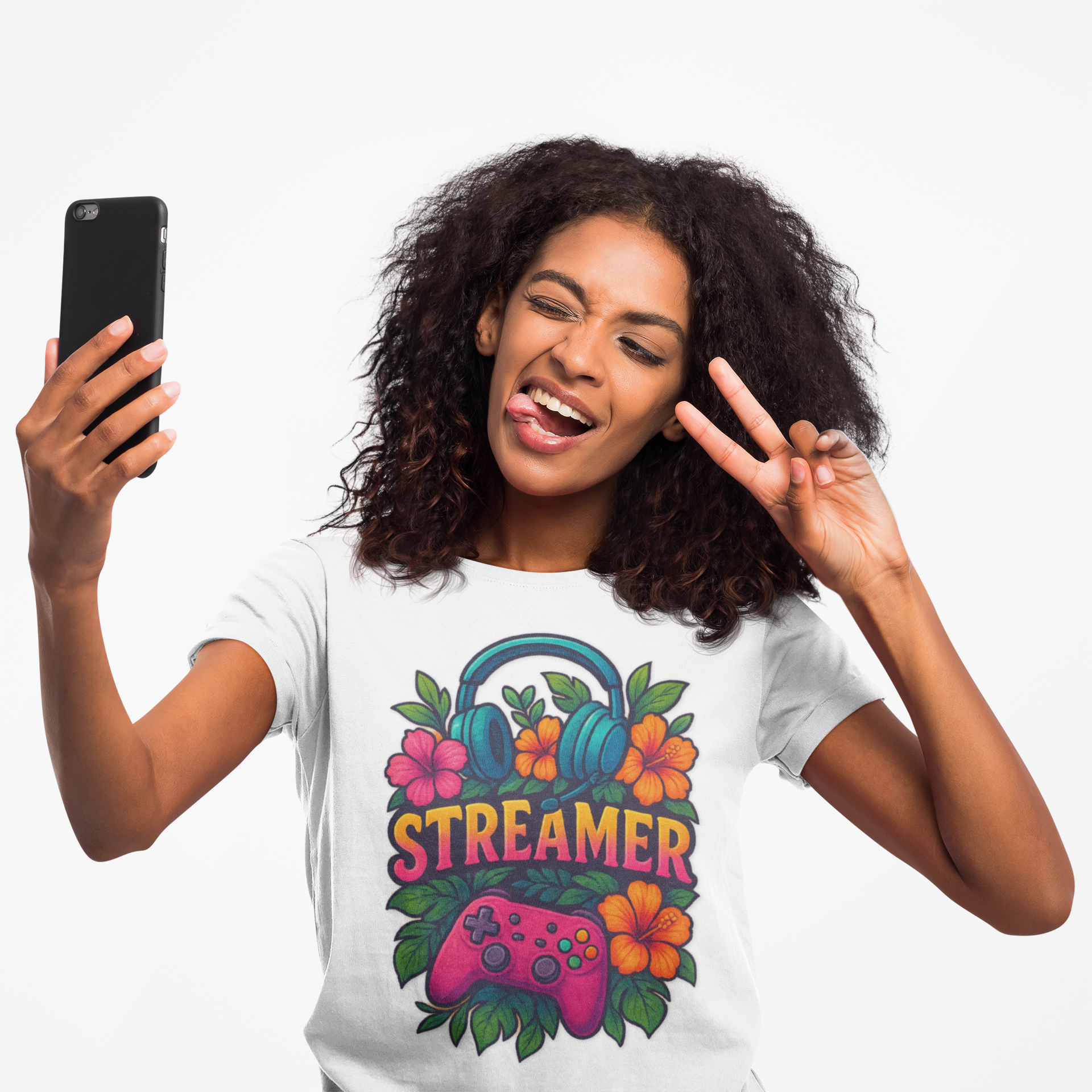Gamer's Tee - Fun Unisex Heavy Cotton Tee for Streamers, Video Game Lovers, Casual Wear, Gifts for Gamers, Spring/Summer Fashion product thumbnail image