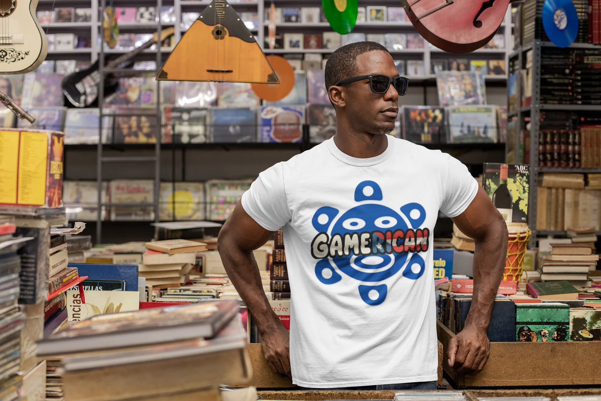 Gamer T-Shirt | Unisex Heavy Cotton Tee , Puertorican Gaming t-shirt product thumbnail image Gamer T-Shirt | Unisex Heavy Cotton Tee , Puertorican Gaming t-shirt product thumbnail image