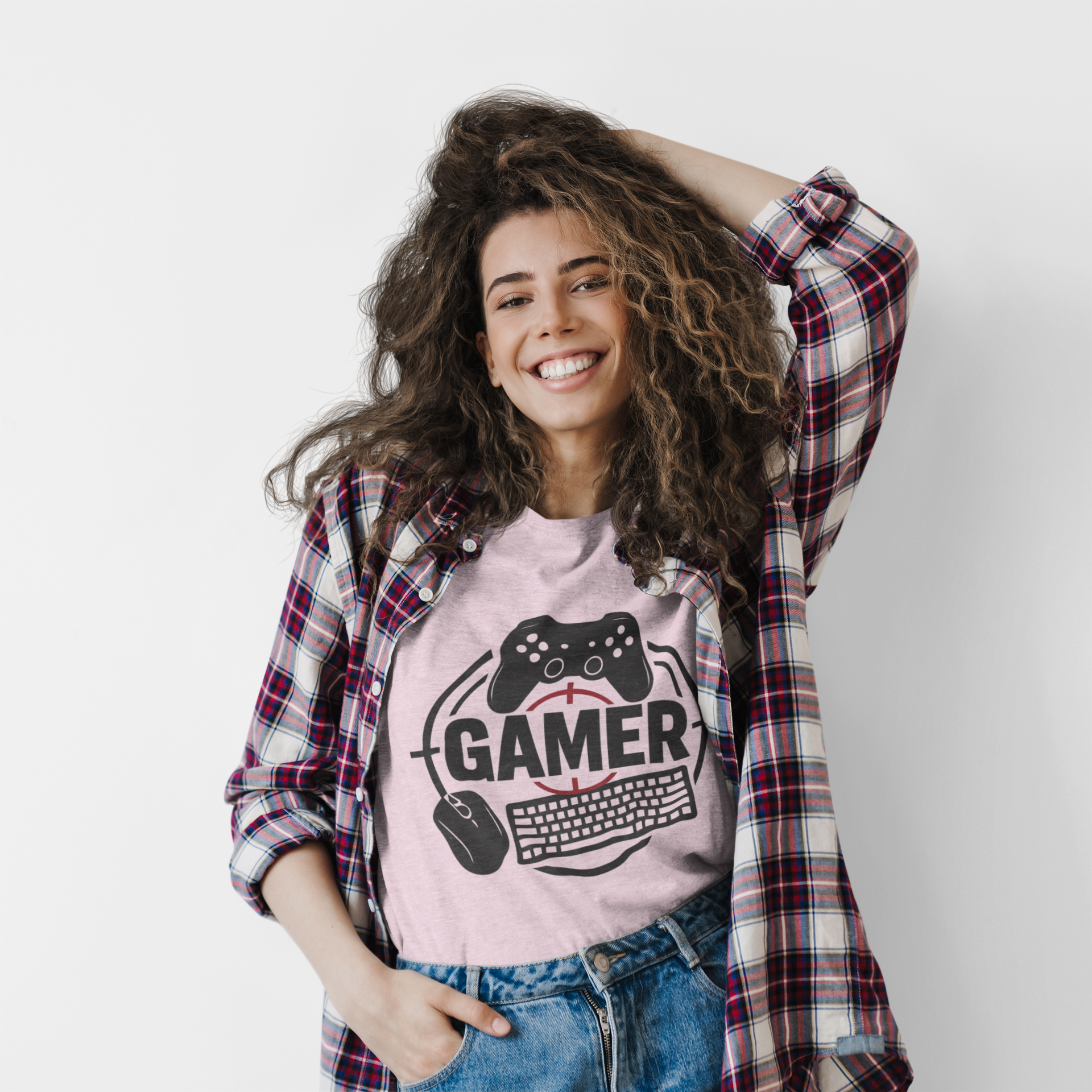 Gamer Unisex Heavy Cotton Tee - Gifts for Gamers, Casual Wear and Gaming Events product thumbnail image Gamer Unisex Heavy Cotton Tee - Gifts for Gamers, Casual Wear and Gaming Events product thumbnail image