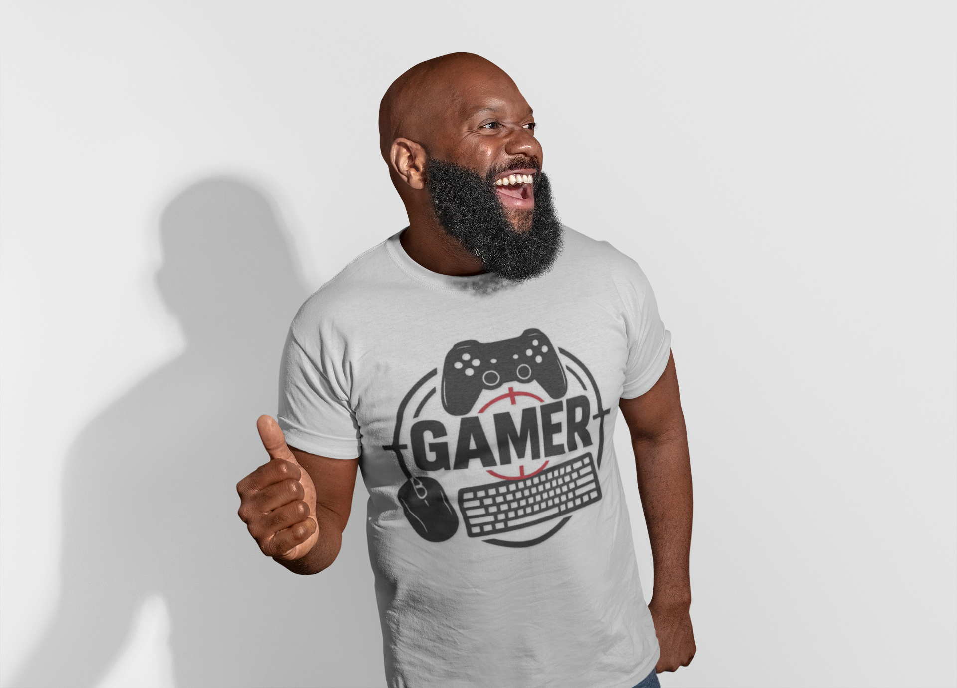 Gamer Unisex Heavy Cotton Tee - Gifts for Gamers, Casual Wear and Gaming Events product thumbnail image Gamer Unisex Heavy Cotton Tee - Gifts for Gamers, Casual Wear and Gaming Events product thumbnail image