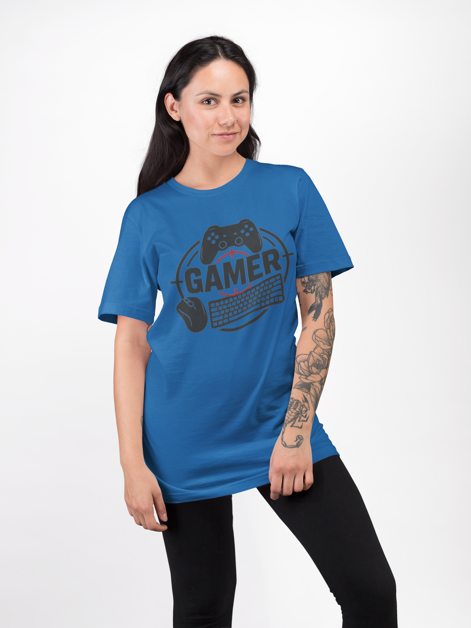 Gamer Unisex Heavy Cotton Tee - Gifts for Gamers, Casual Wear and Gaming Events product thumbnail image