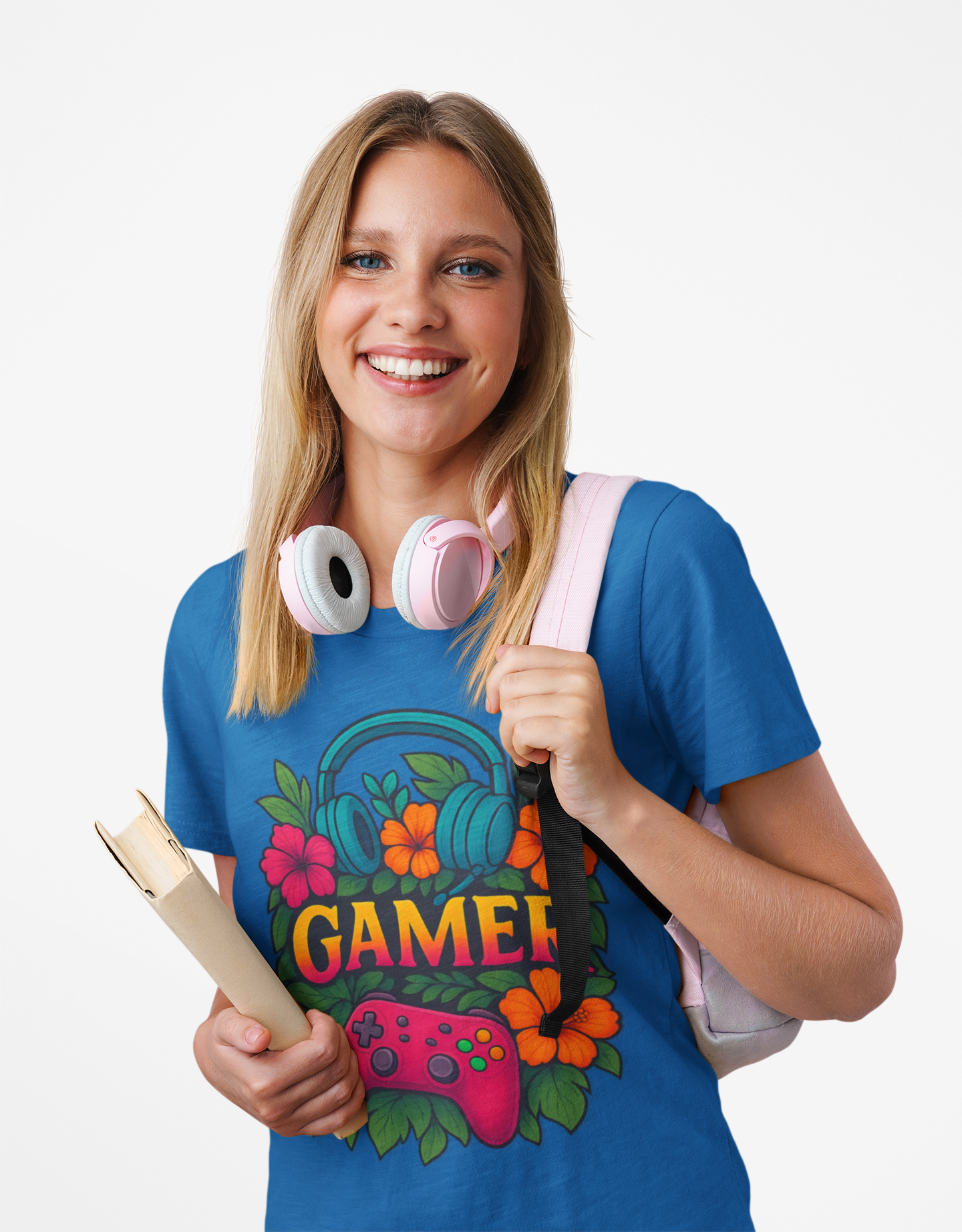 Gamer Unisex Heavy Cotton Tee, Gaming Shirt, Gamer Gift product thumbnail image