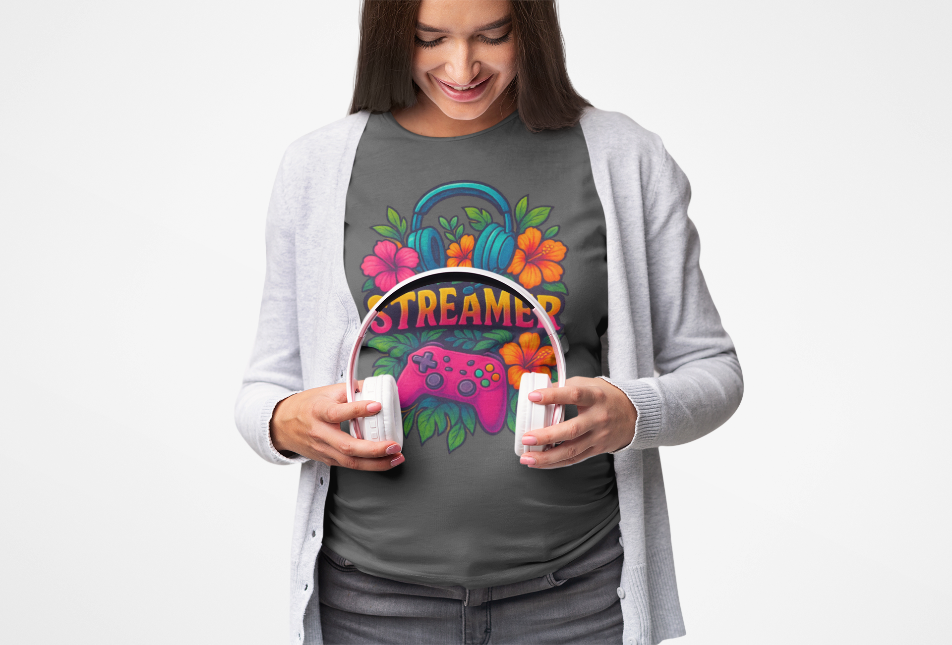 Gamer's Tee - Fun Unisex Heavy Cotton Tee for Streamers, Video Game Lovers, Casual Wear, Gifts for Gamers, Spring/Summer Fashion product thumbnail image Gamer's Tee - Fun Unisex Heavy Cotton Tee for Streamers, Video Game Lovers, Casual Wear, Gifts for Gamers, Spring/Summer Fashion product thumbnail image