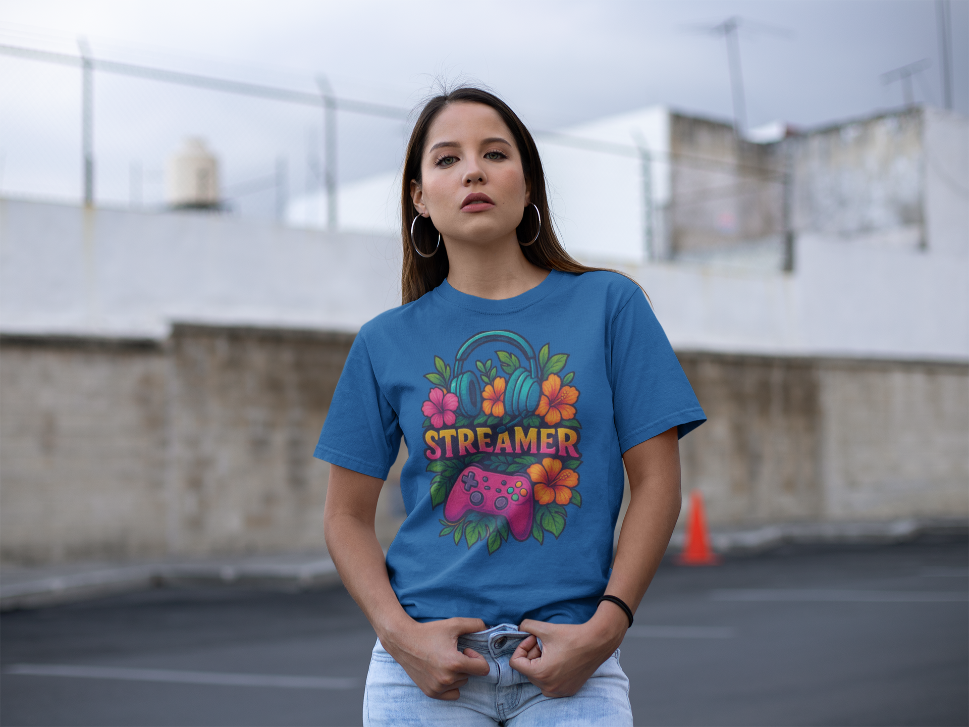 Gamer's Tee - Fun Unisex Heavy Cotton Tee for Streamers, Video Game Lovers, Casual Wear, Gifts for Gamers, Spring/Summer Fashion product thumbnail image Gamer's Tee - Fun Unisex Heavy Cotton Tee for Streamers, Video Game Lovers, Casual Wear, Gifts for Gamers, Spring/Summer Fashion product thumbnail image