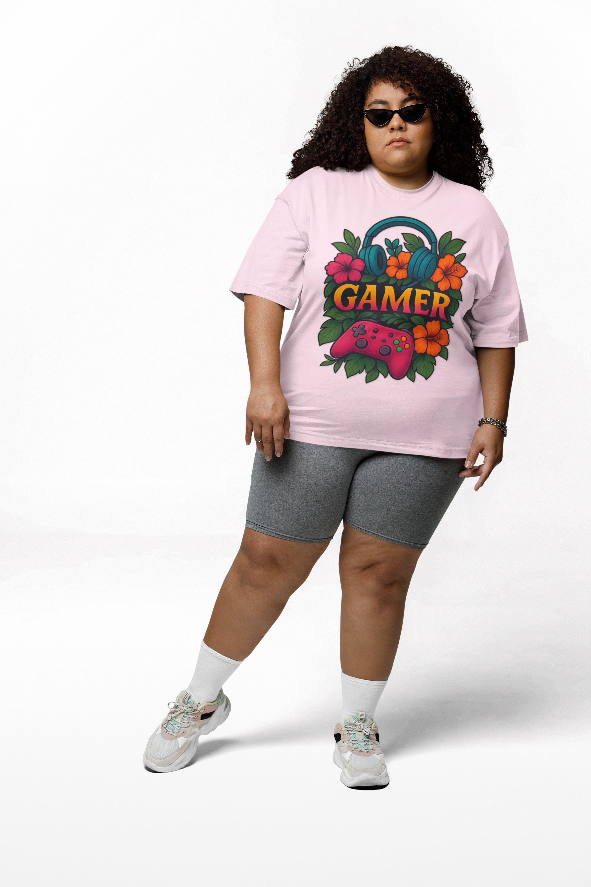 Gamer Unisex Heavy Cotton Tee, Gaming Shirt, Gamer Gift product thumbnail image
