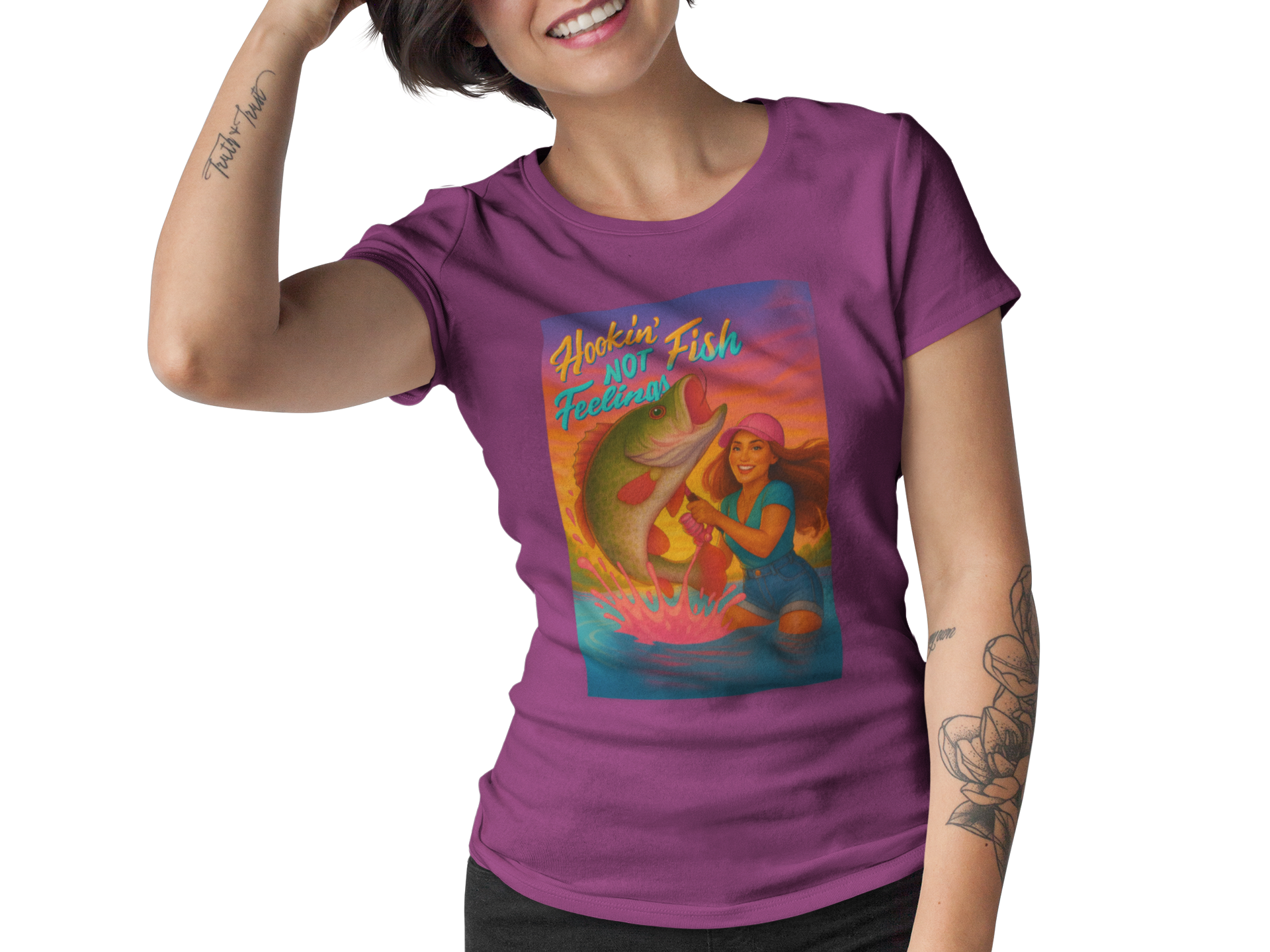 Fishing T-Shirt for Women, Outdoor Apparel product thumbnail image
