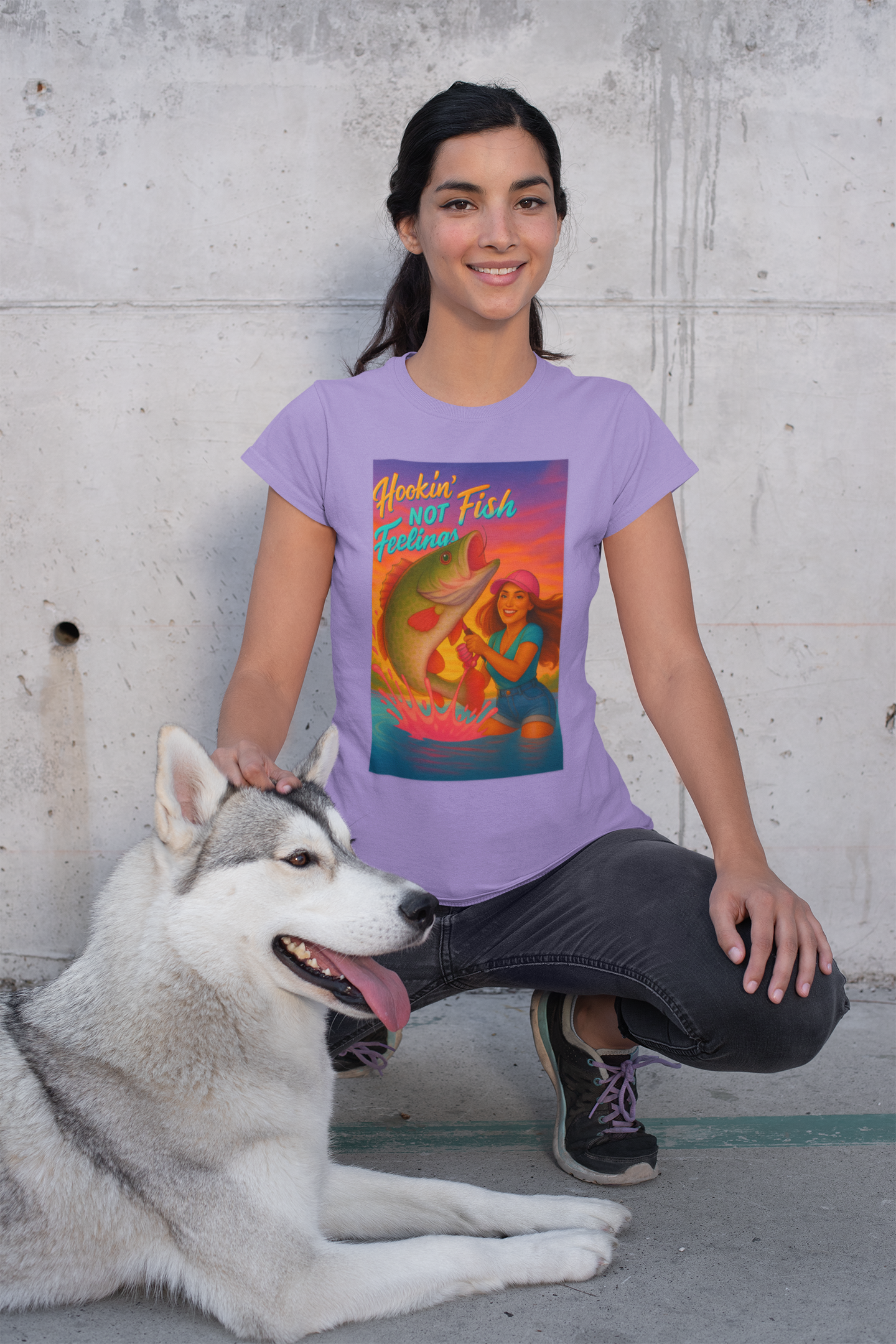 Fishing T-Shirt for Women, Outdoor Apparel product thumbnail image Fishing T-Shirt for Women, Outdoor Apparel product thumbnail image