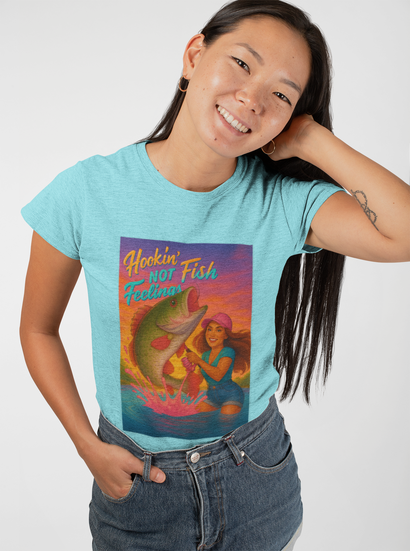 Fishing T-Shirt for Women, Outdoor Apparel product thumbnail image Fishing T-Shirt for Women, Outdoor Apparel product thumbnail image