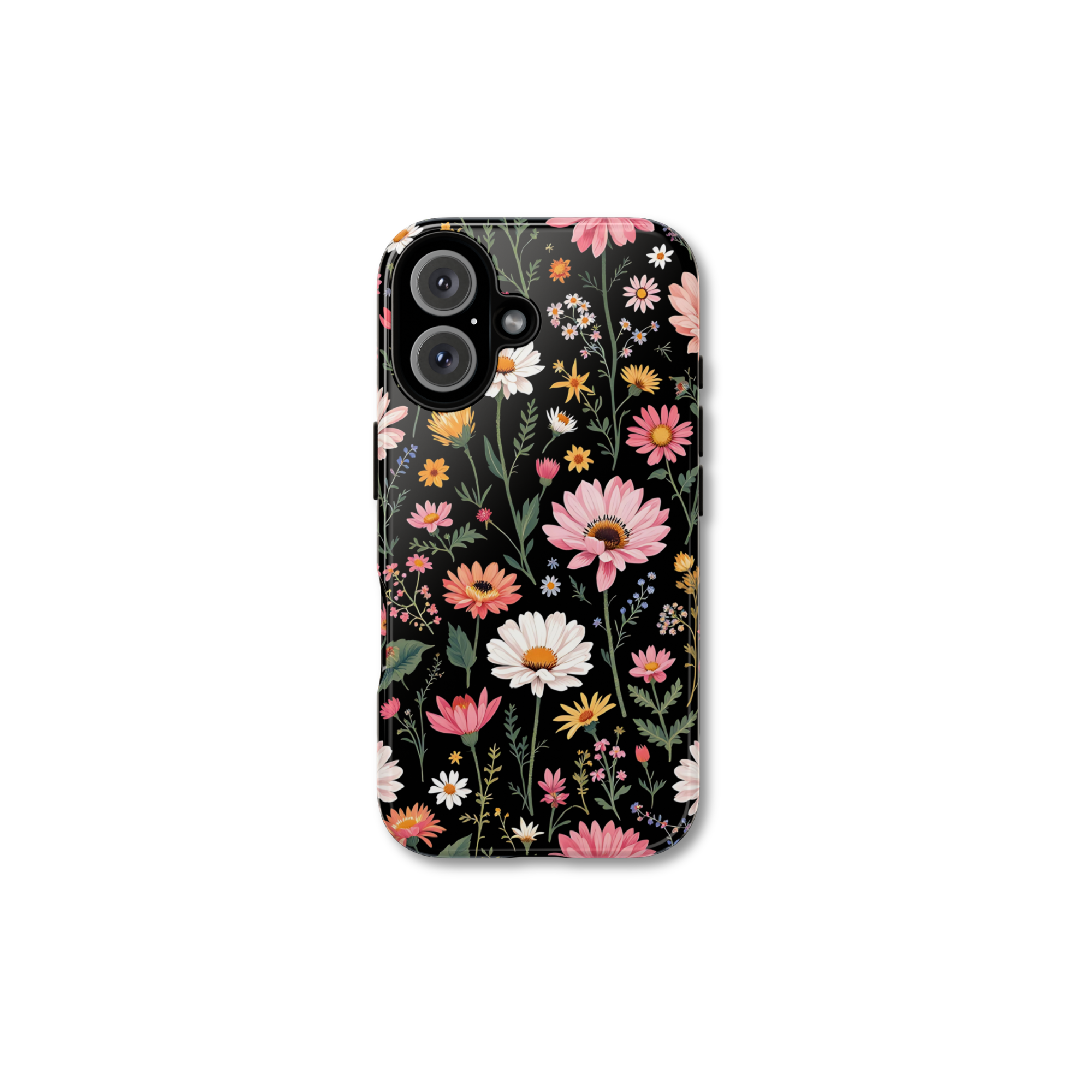 Wildflower Daisy Tough Case – Pink Floral Phone Cover product thumbnail image Wildflower Daisy Tough Case – Pink Floral Phone Cover product thumbnail image
