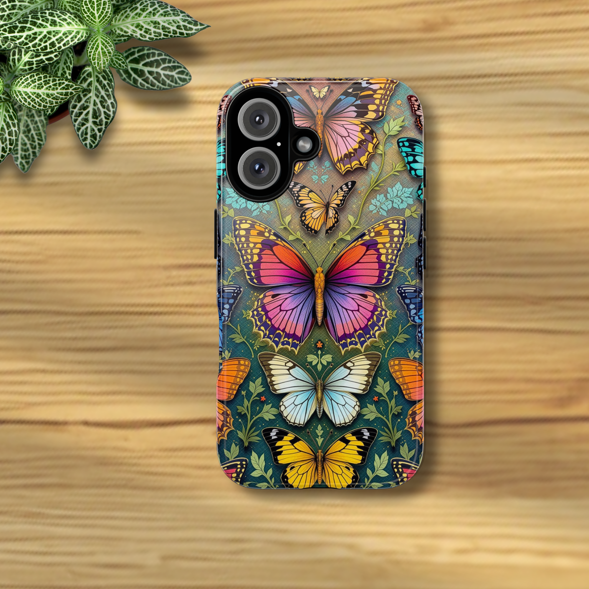 Colorful Butterfly Art Phone Case – Floral Aesthetic iPhone & Samsung Tough Cover product thumbnail image Colorful Butterfly Art Phone Case – Floral Aesthetic iPhone & Samsung Tough Cover product thumbnail image