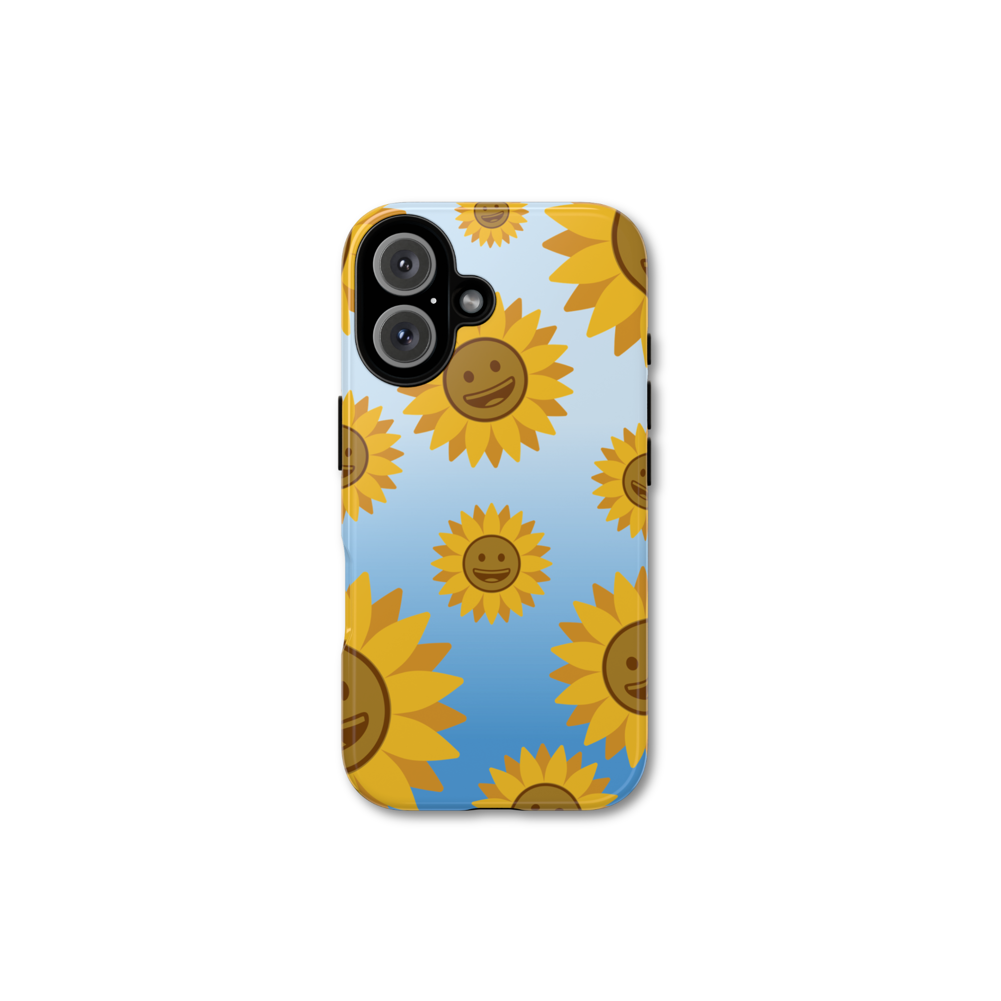 Smiley Sunflower Phone Case – Cute Floral Aesthetic iPhone &amp; Samsung Cover product thumbnail image