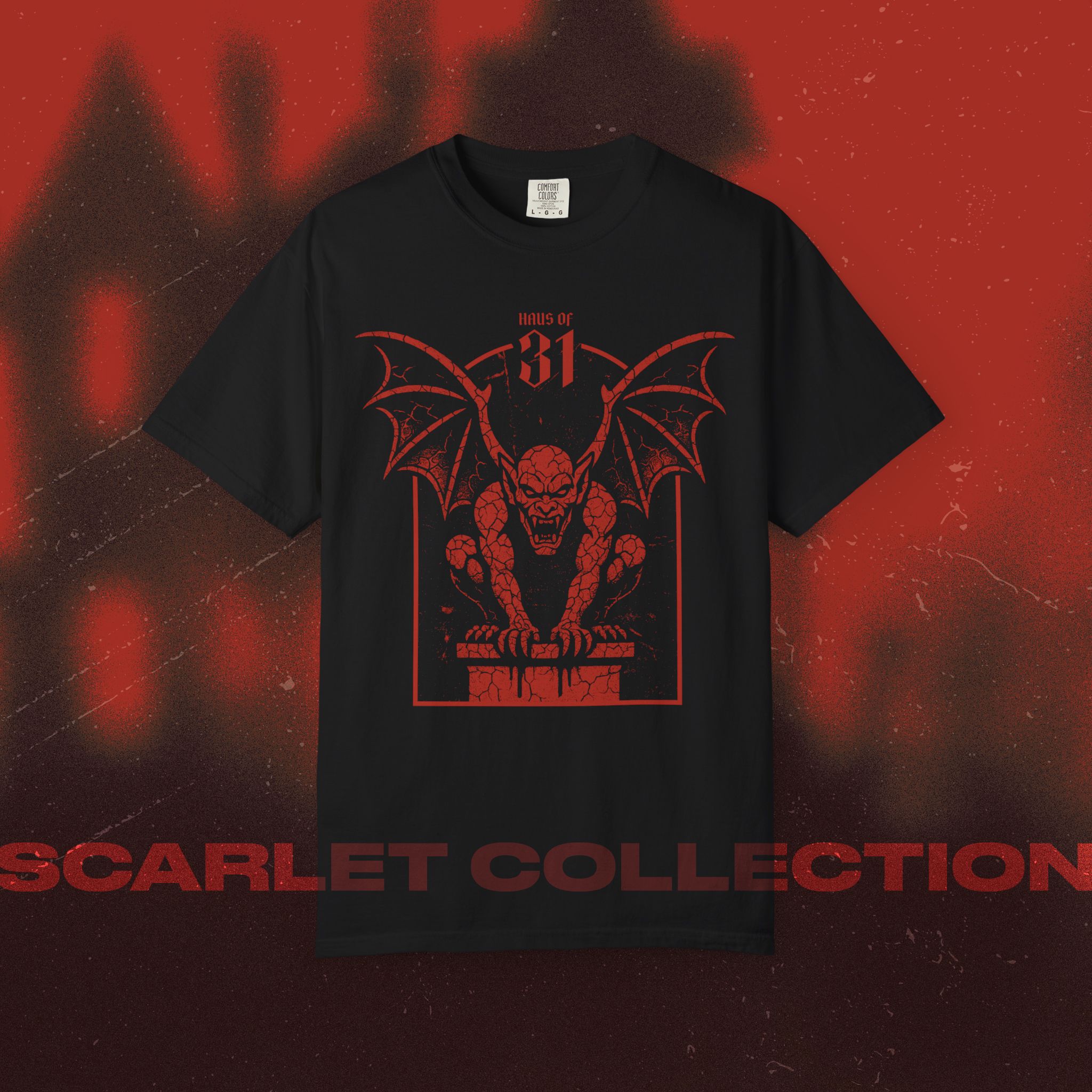 Gargoyle Tee (Scarlet Collection) product thumbnail image