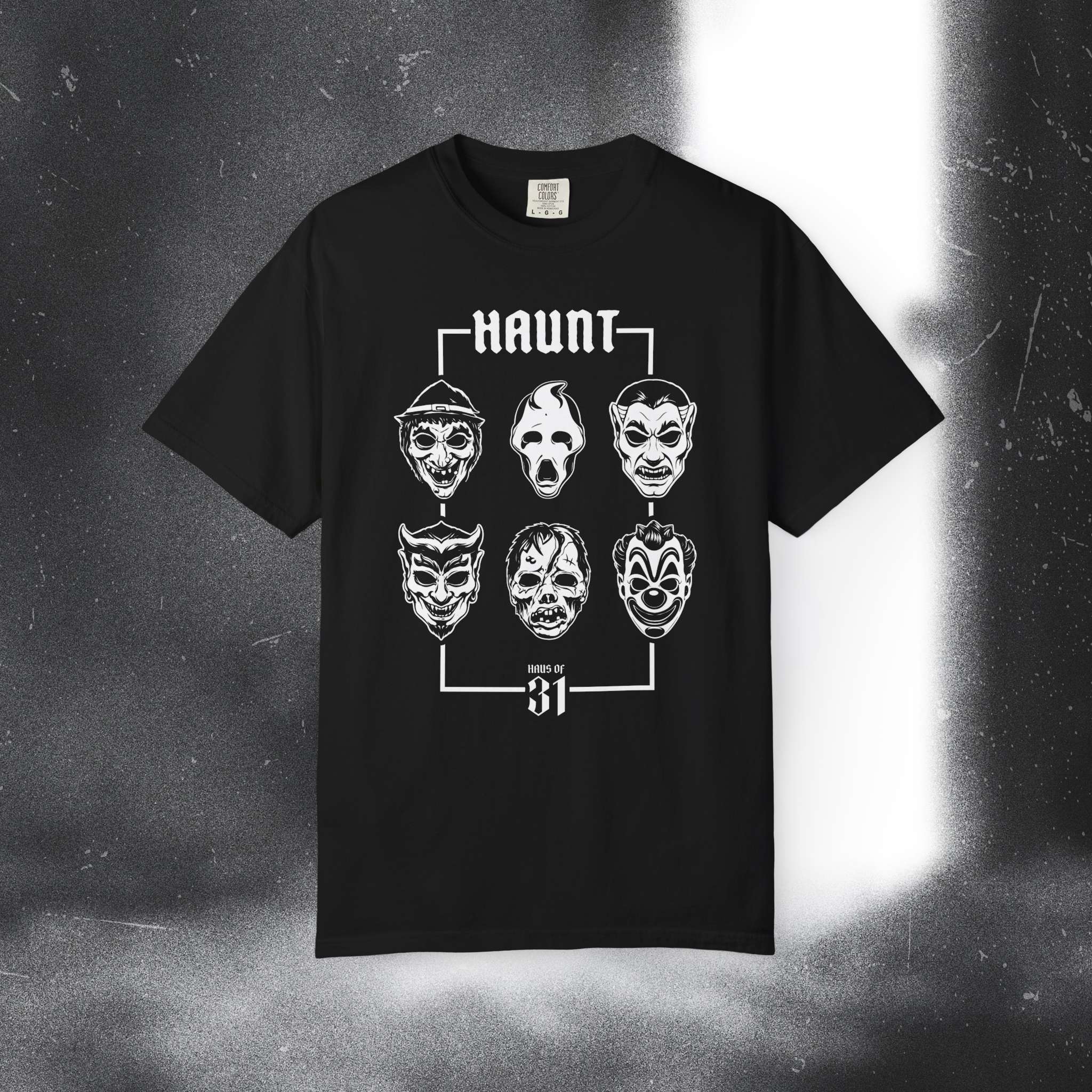 Haunt Movie tee product thumbnail image Haunt Movie tee product thumbnail image