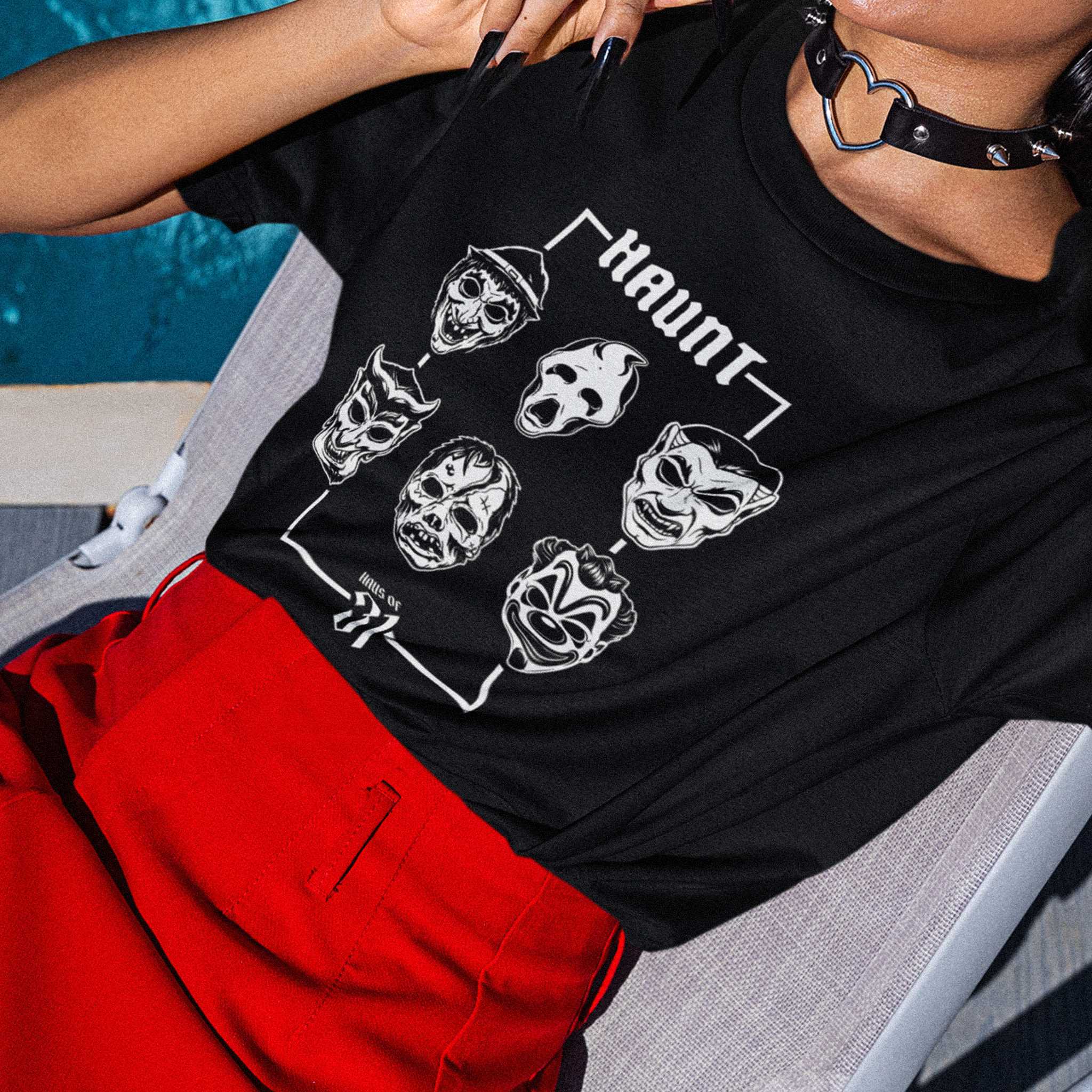 Haunt Movie tee product thumbnail image Haunt Movie tee product thumbnail image